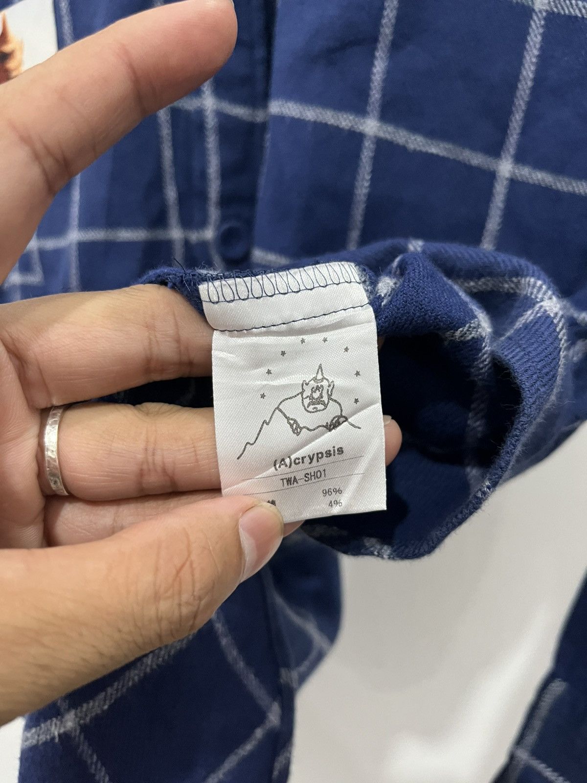 GOOPiMADE (A)crypsis goopimade flannel shirt Size US S / EU 44-46 / 1 - 5 Thumbnail