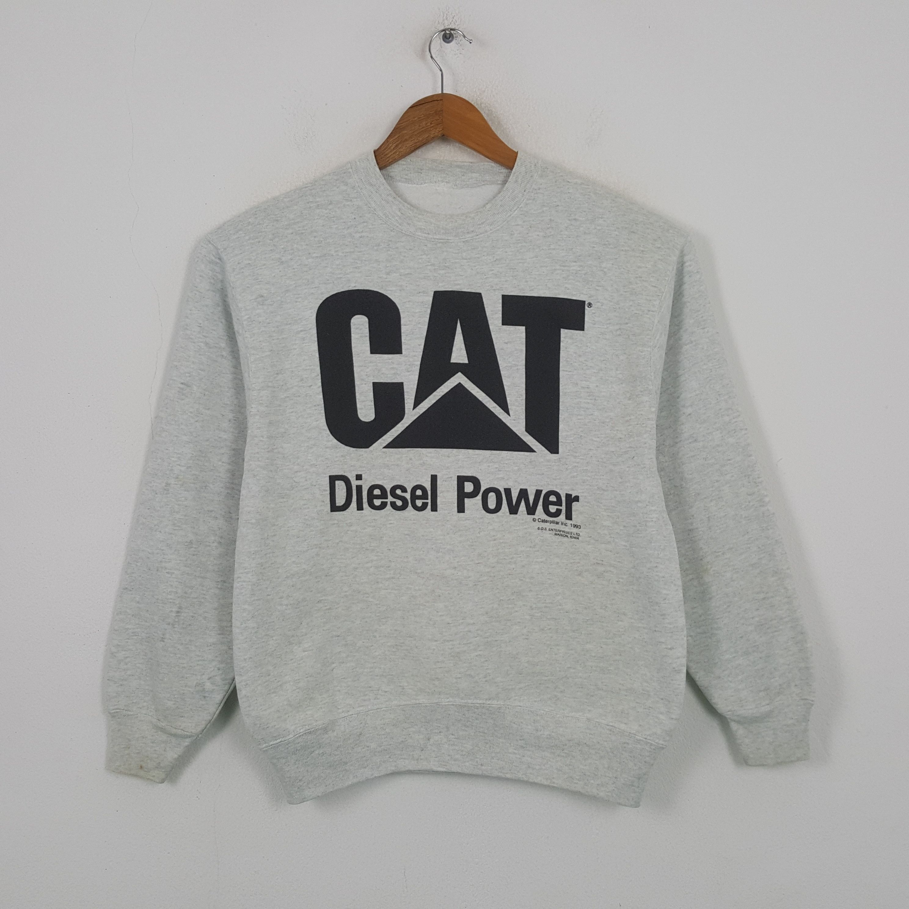 Other Vintage Cat Diesel Power Sweatshirt RR5 Size US M / EU 48-50 / 2 - 1 Thumbnail