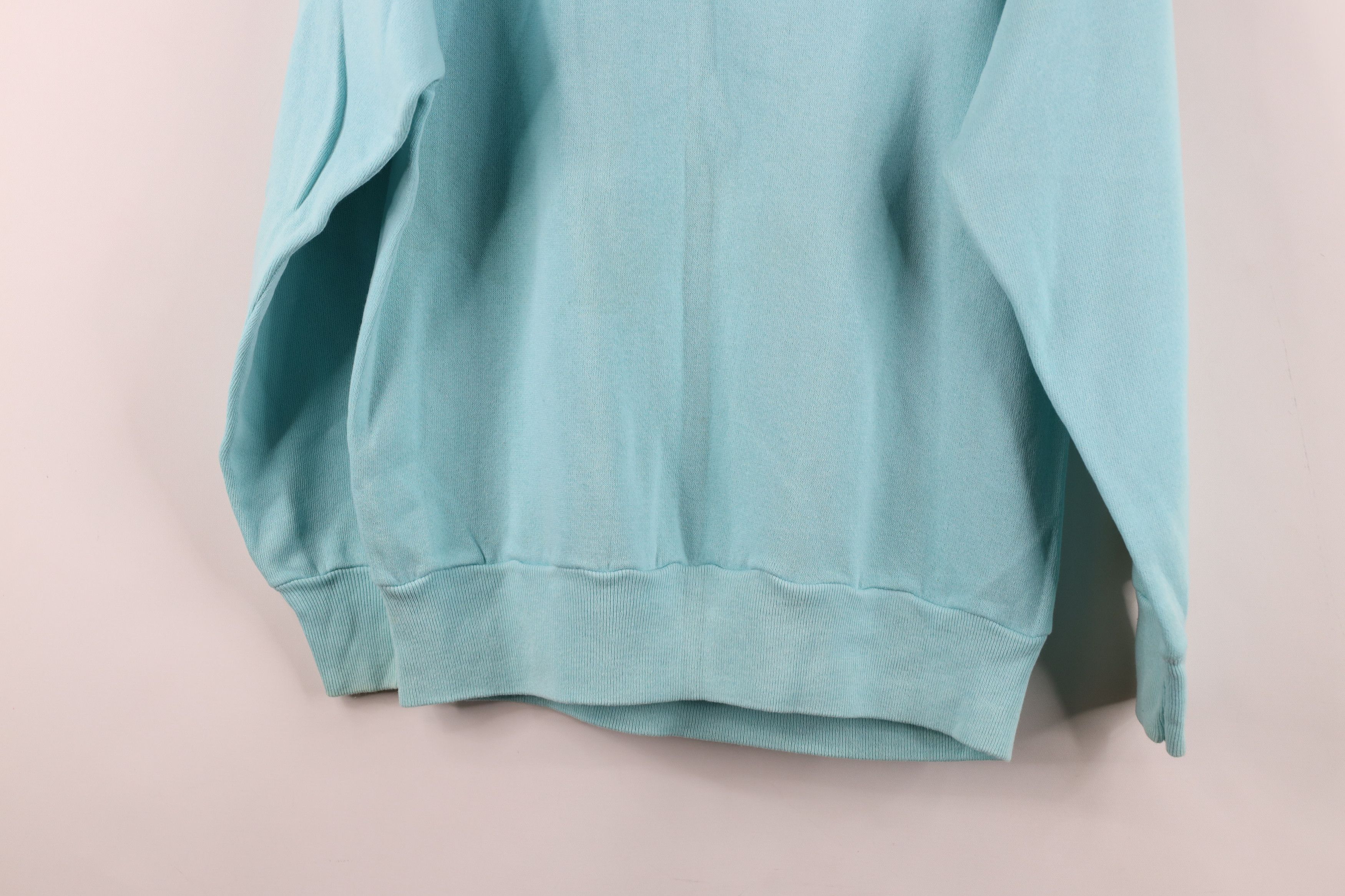 Vintage Vintage 70s 80s Michindoh Sheep Crewneck Sweatshirt Blue USA Size M / US 6-8 / IT 42-44 - 15 Thumbnail