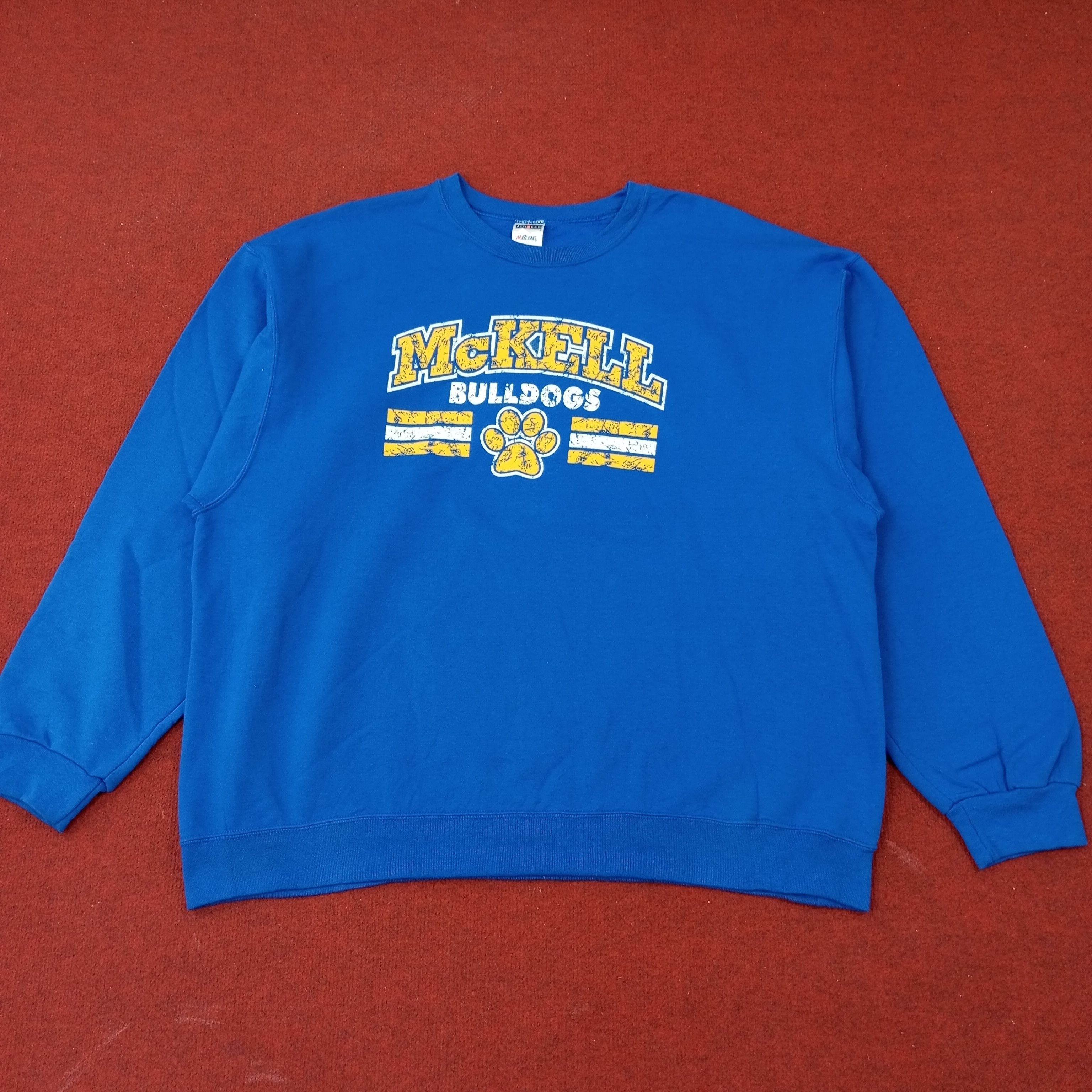 Vintage Mckell Bulldogs Streetwear Style Sweatshirt c230n23 Size US XXL / EU 58 / 5 - 1 Thumbnail