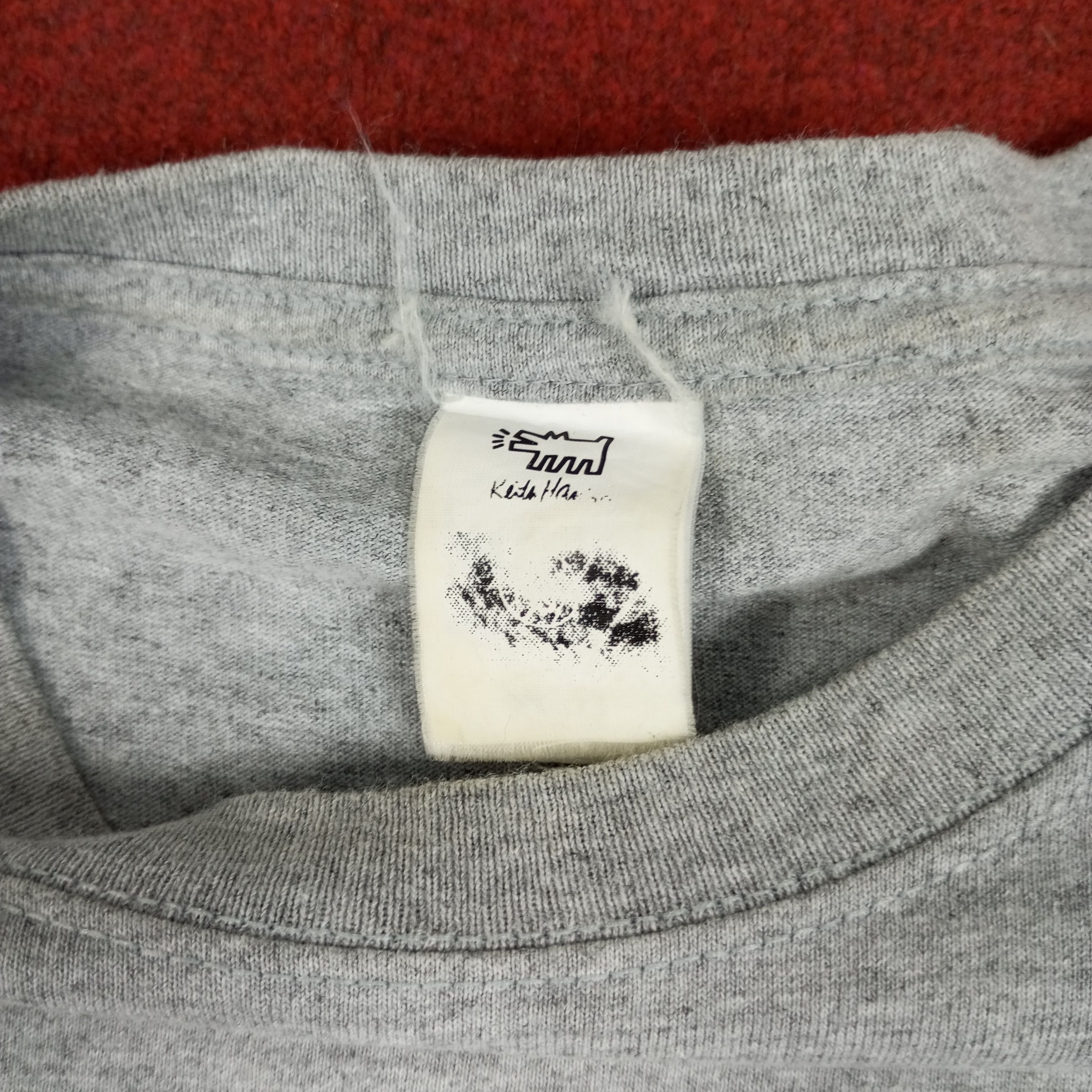 Keith Haring × Vintage Keith Haring New York Design Streetwear Tshirt Size US M / EU 48-50 / 2 - 5 Thumbnail