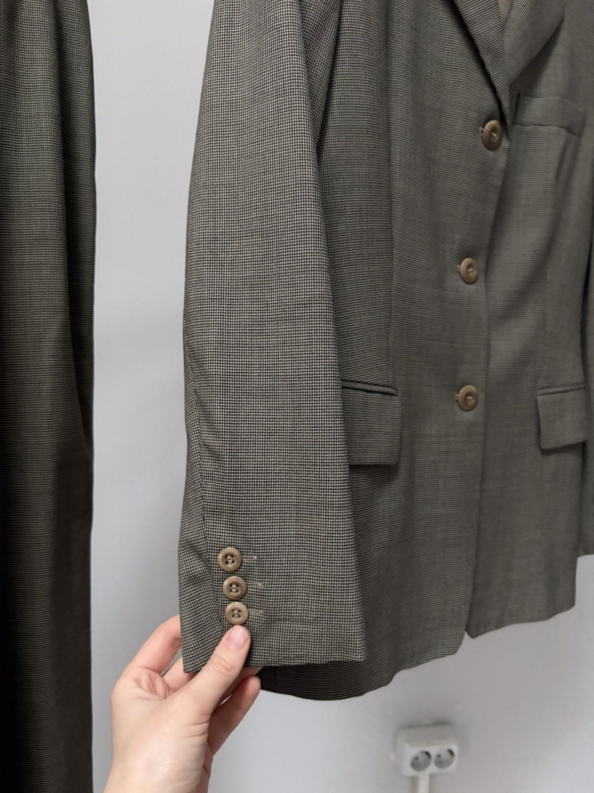 Max Mara Max Mara Suit Set Blazer And Pants Virgin Wool Size IT 42 Size M / US 6-8 / IT 42-44 - 9 Thumbnail