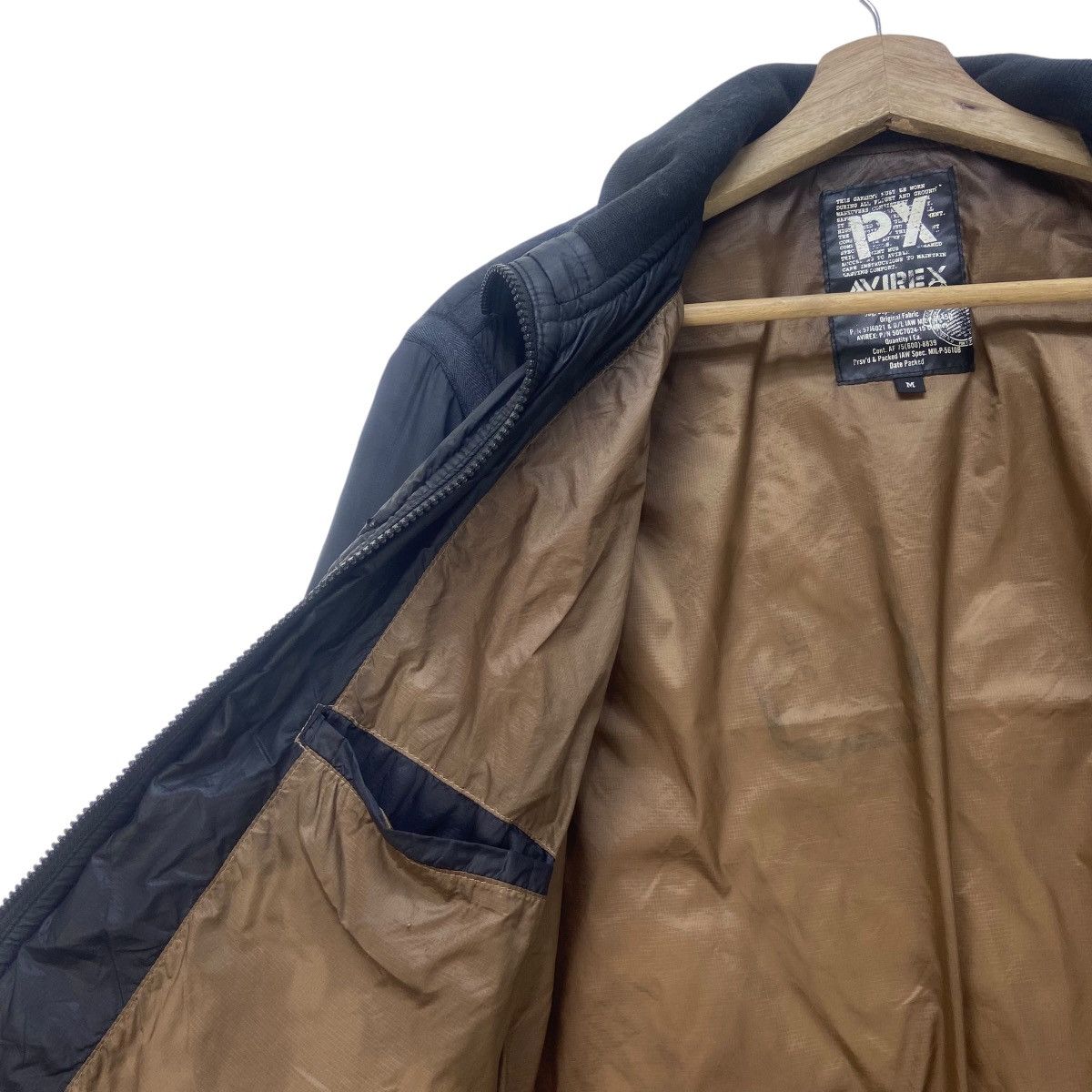 Avirex Avirex Quilted Bomber Style Jacket Size US S / EU 44-46 / 1 - 18 Thumbnail