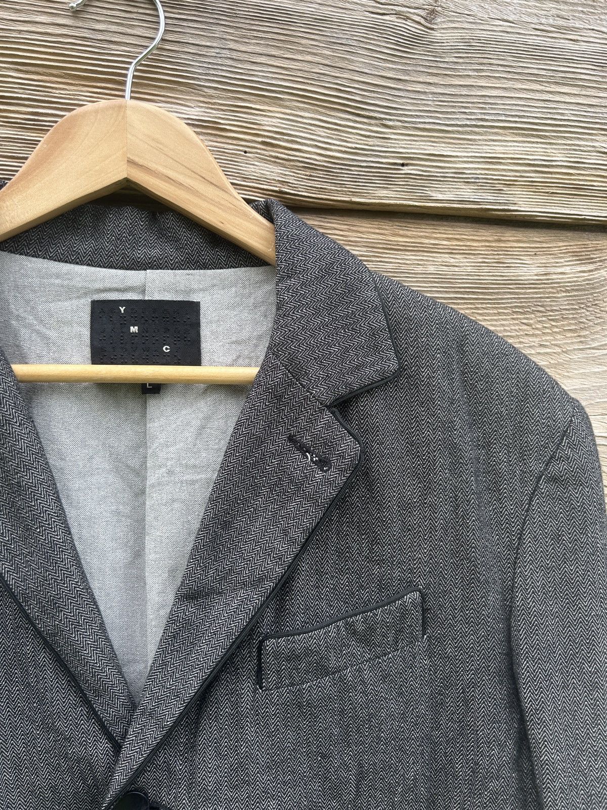 YMC YMC You Must Create Cotton Blazer Jacket In Grey Size US L / EU 52-54 / 3 - 4 Thumbnail