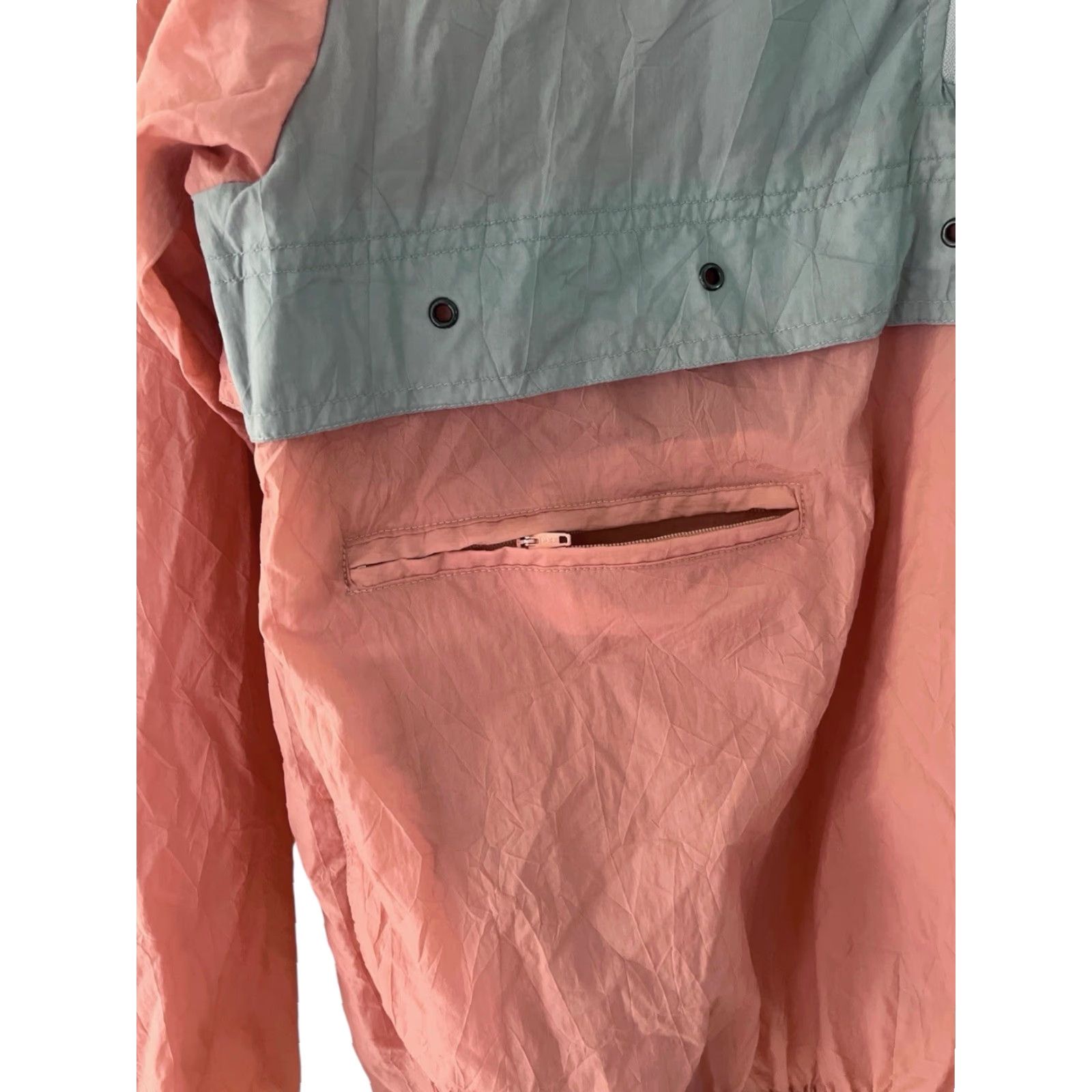 PONY VINTAGE PONY Windbreaker Jacket Womens M Pink 80s 90s 1/4 Zip NWT Deadstock Size M / US 6-8 / IT 42-44 - 7 Thumbnail