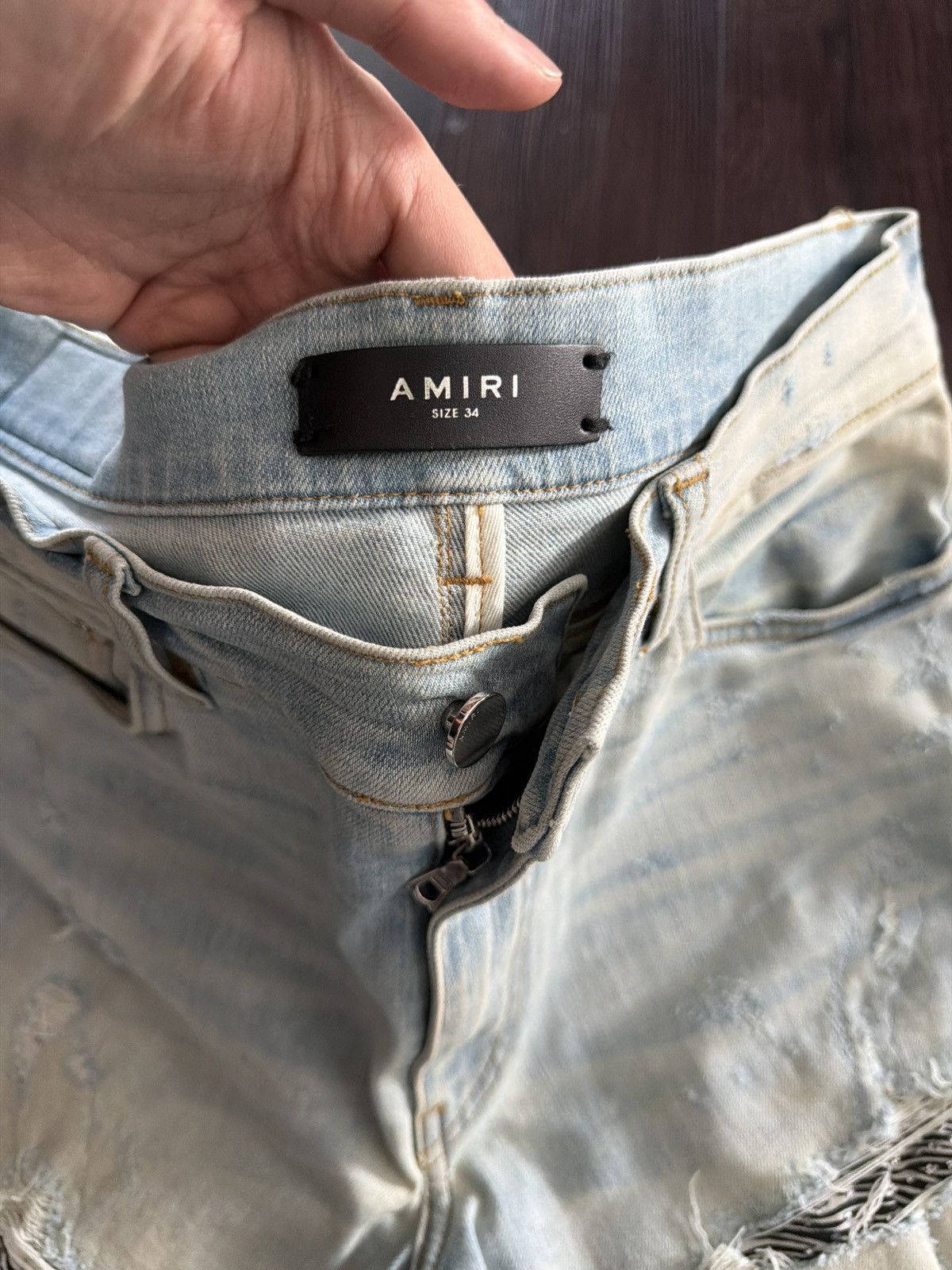 Amiri Amiri Zebra Patch MX1 Size US 34 / EU 50 - 4 Thumbnail