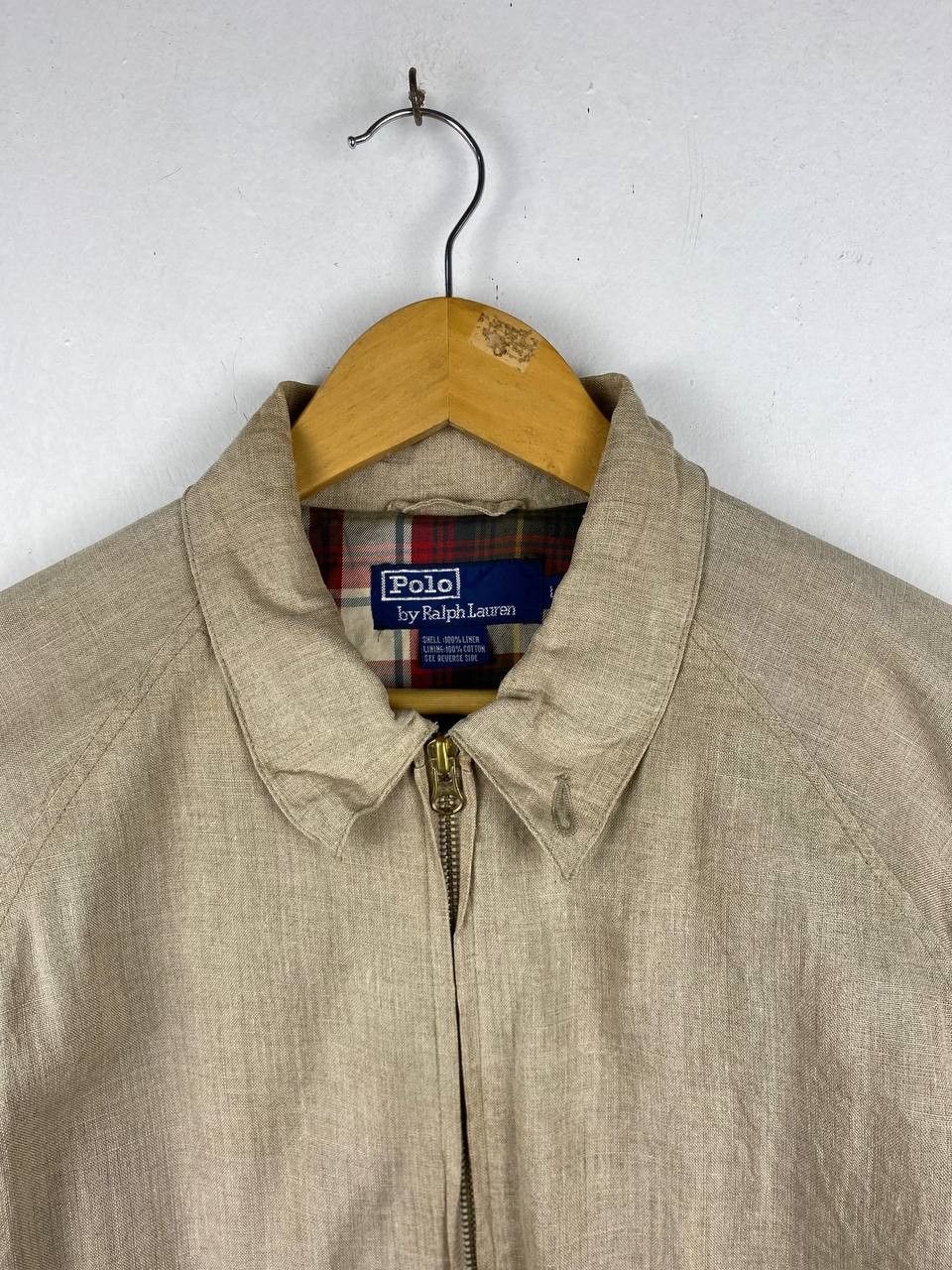 Polo Ralph Lauren vintage polo ralph lauren jacket flannel lining Size US L / EU 52-54 / 3 - 3 Thumbnail