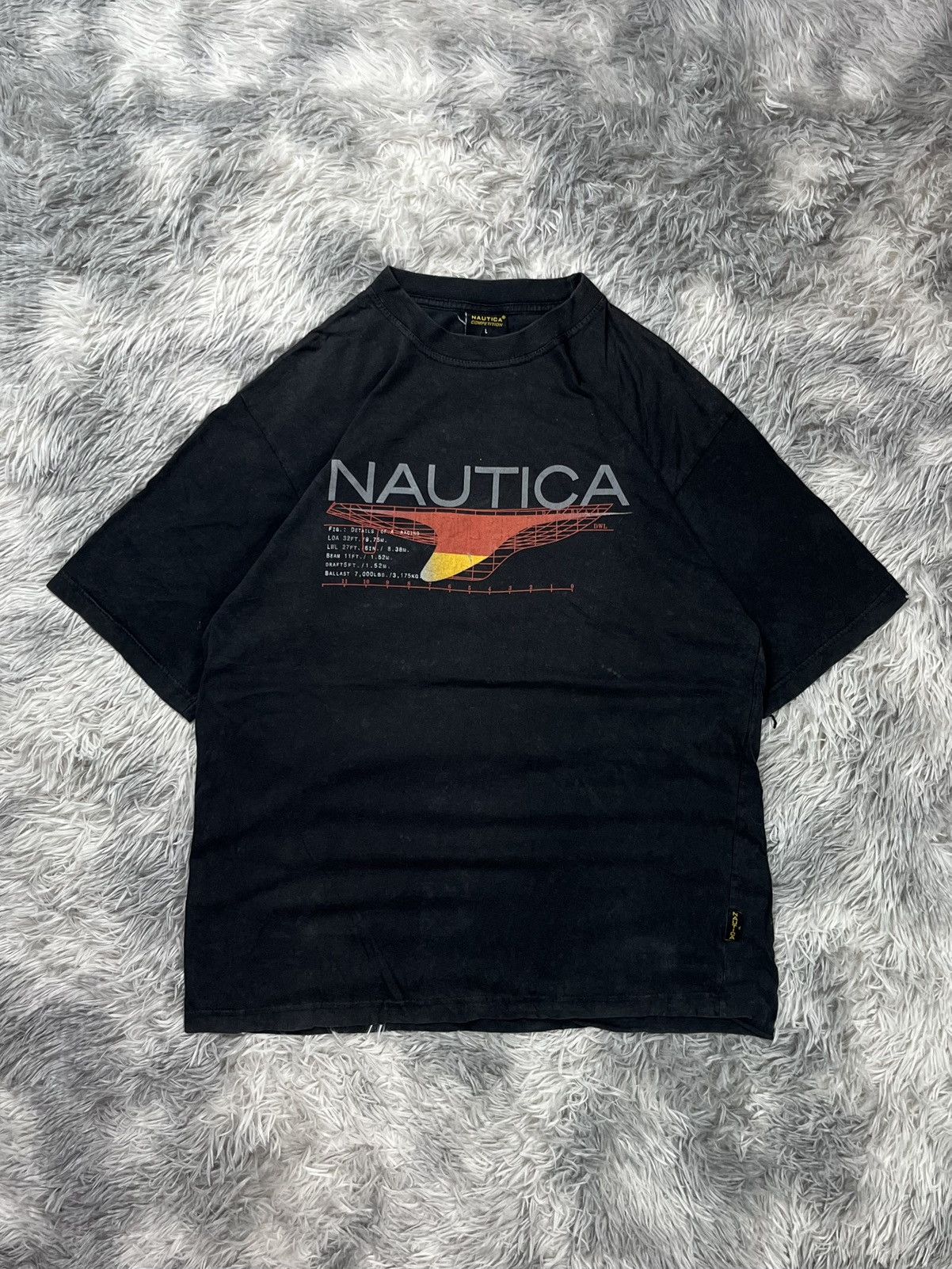 Nautica Vintage Nuatica Competition T-shirt Size US L / EU 52-54 / 3 - 2 Thumbnail