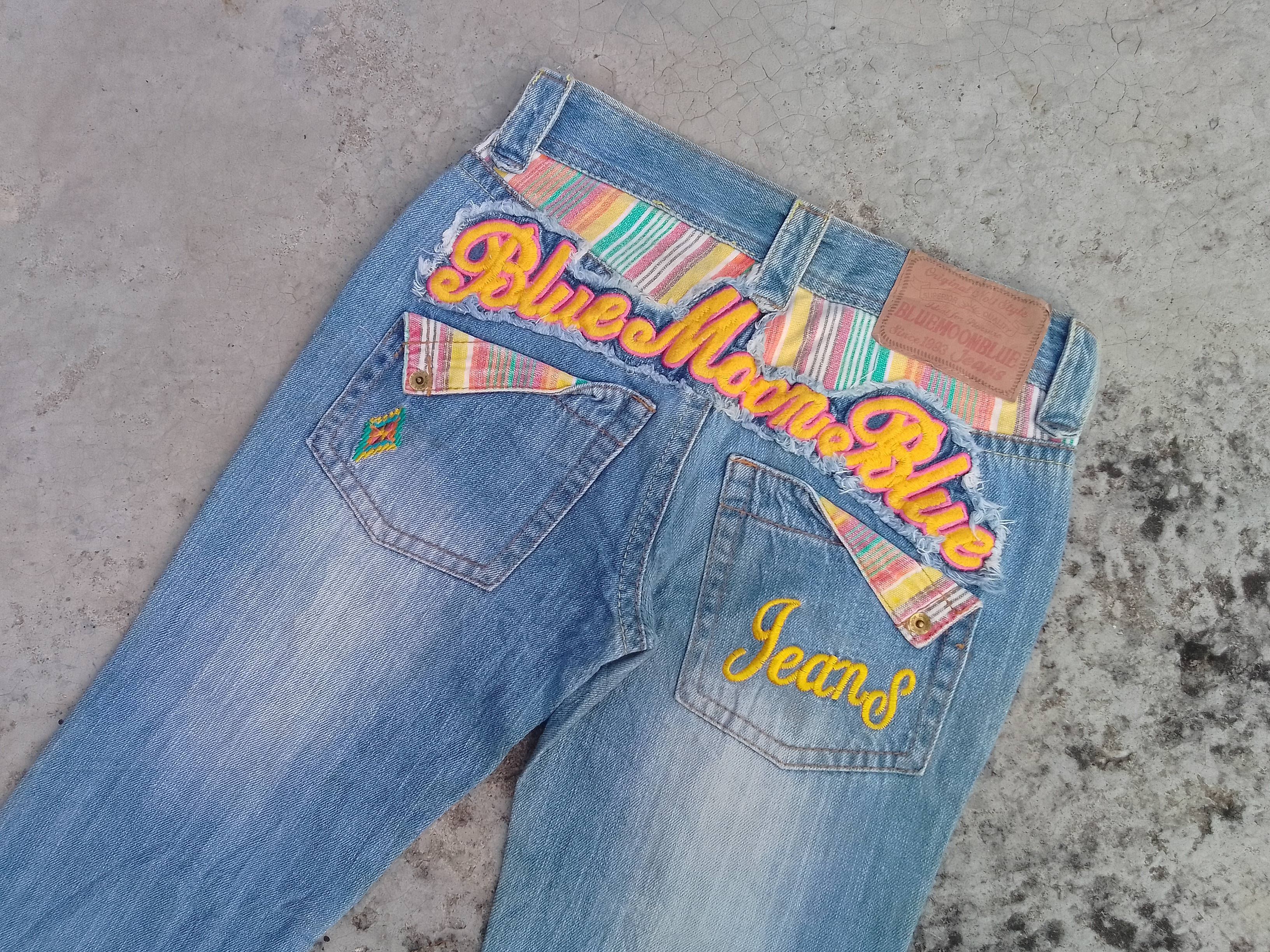 Japanese Brand Blue moon surfing flare jeans Size US 32 / EU 48 - 6 Thumbnail