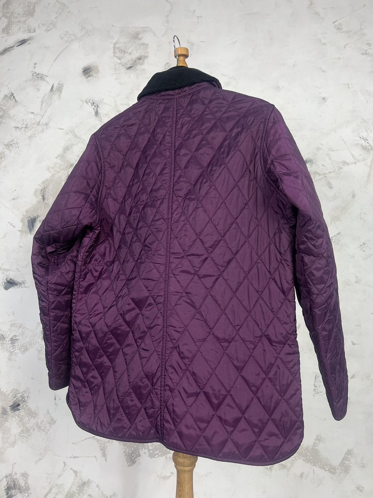 Barbour Barbour Purple Quilted Jacket Size USA 8 UK 12 Size M / US 6-8 / IT 42-44 - 2 Thumbnail