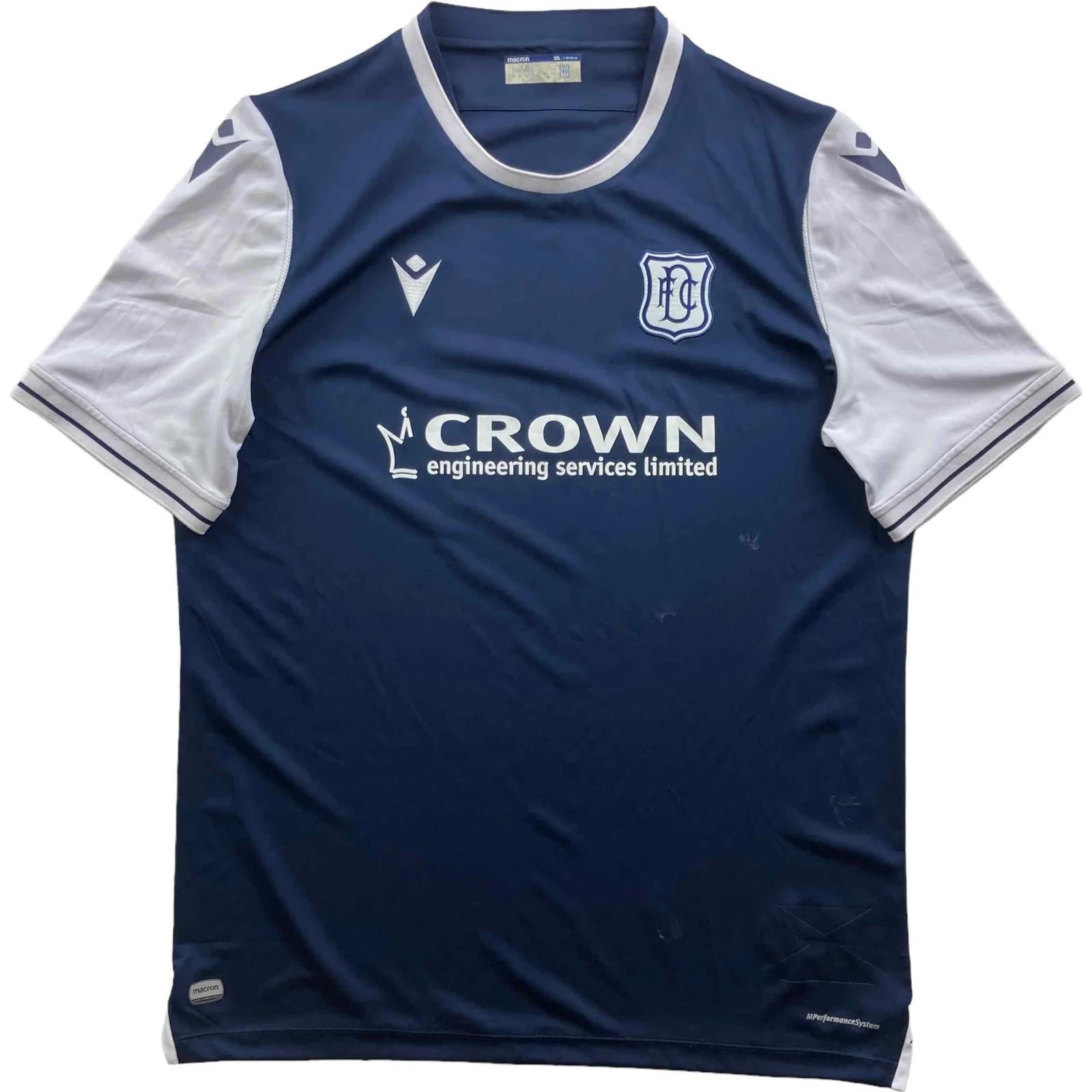 Macron Dundee FC 2020-21 Macron home football jersey size 3XL Size US XXL / EU 58 / 5 - 1 Thumbnail