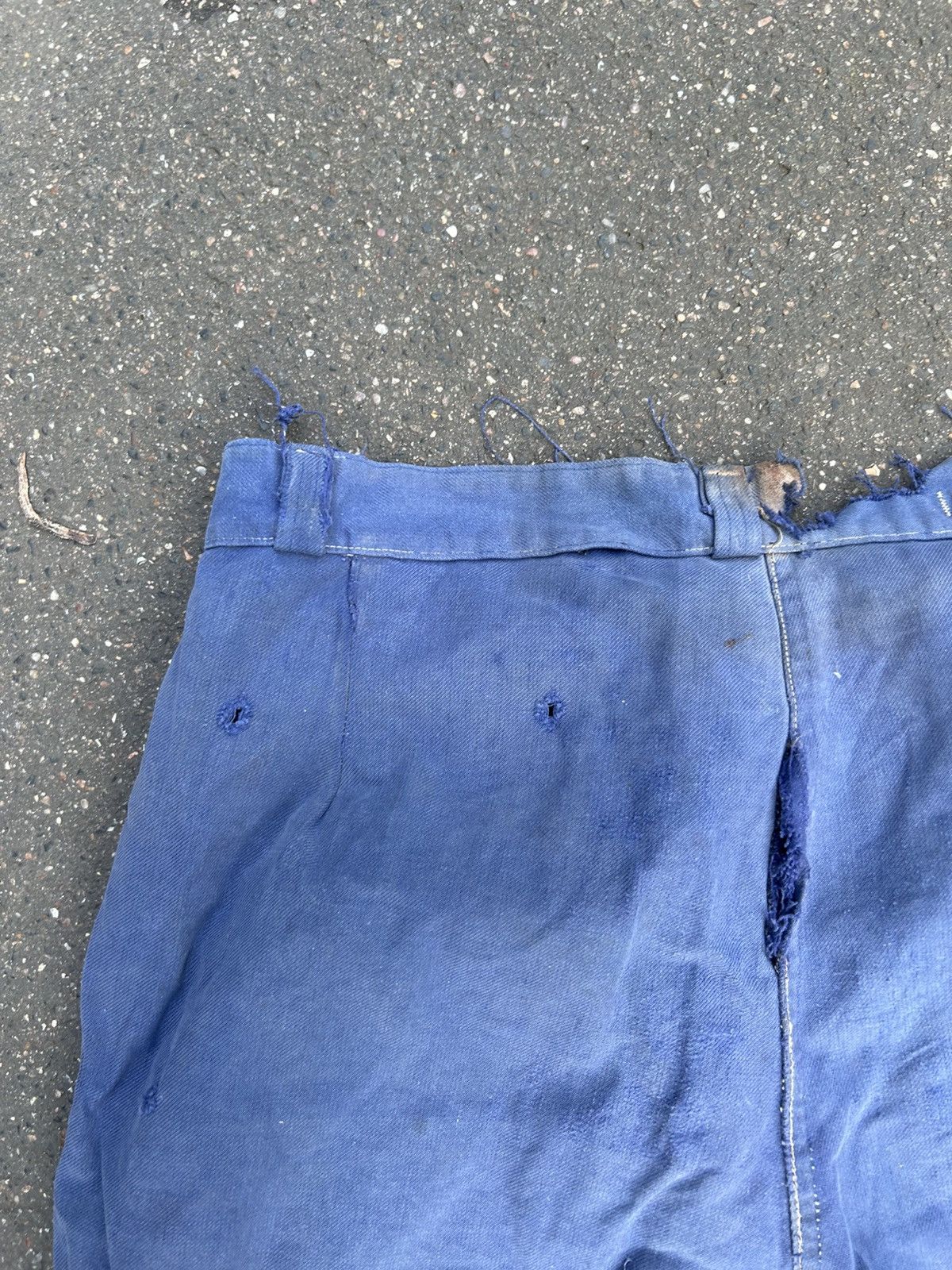 Other Old French blue work pants Size US 33 - 6 Thumbnail