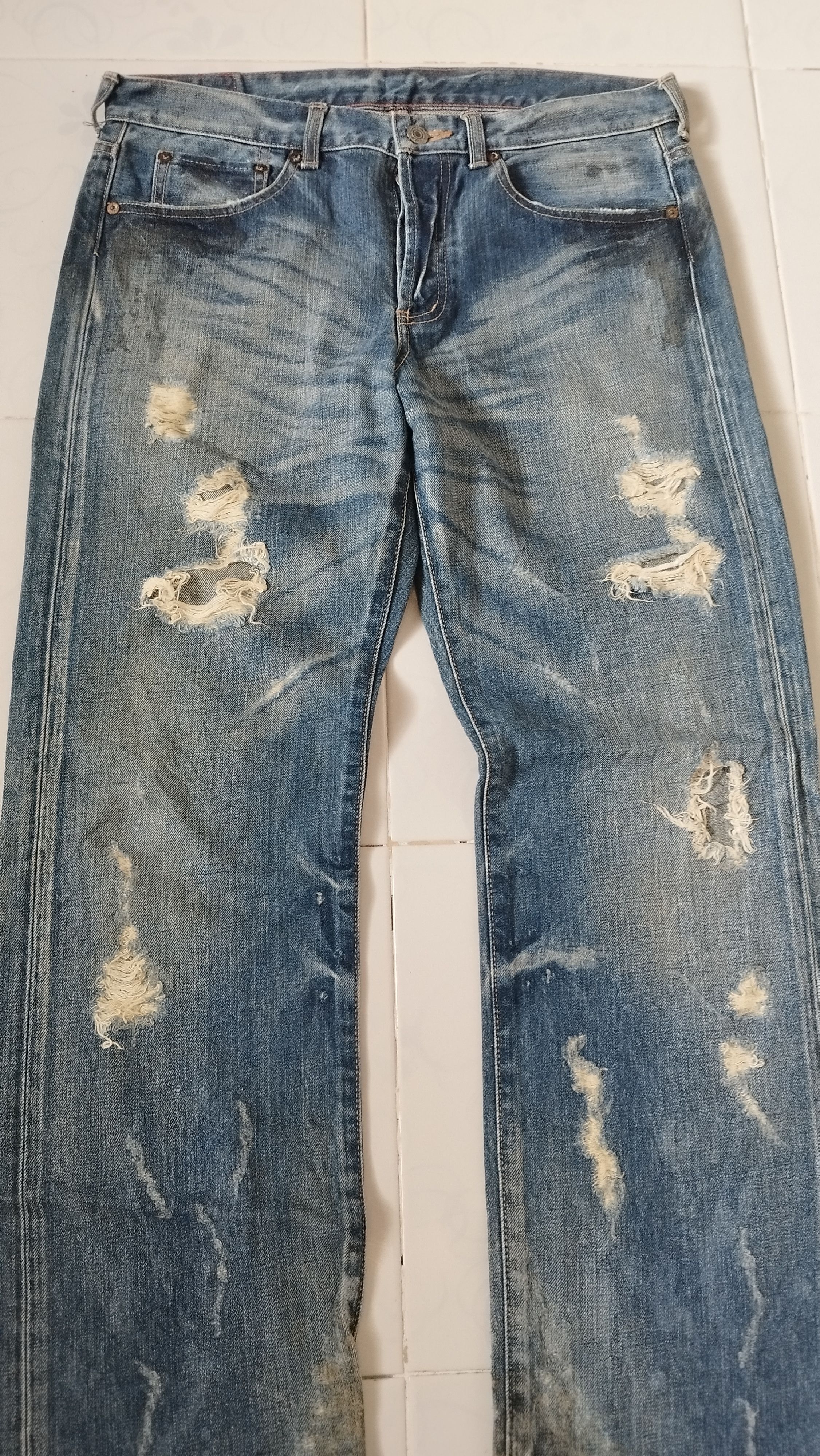 Hysteric Glamour SOUL OF FREEDOM distressed Size US 34 / EU 50 - 2 Thumbnail