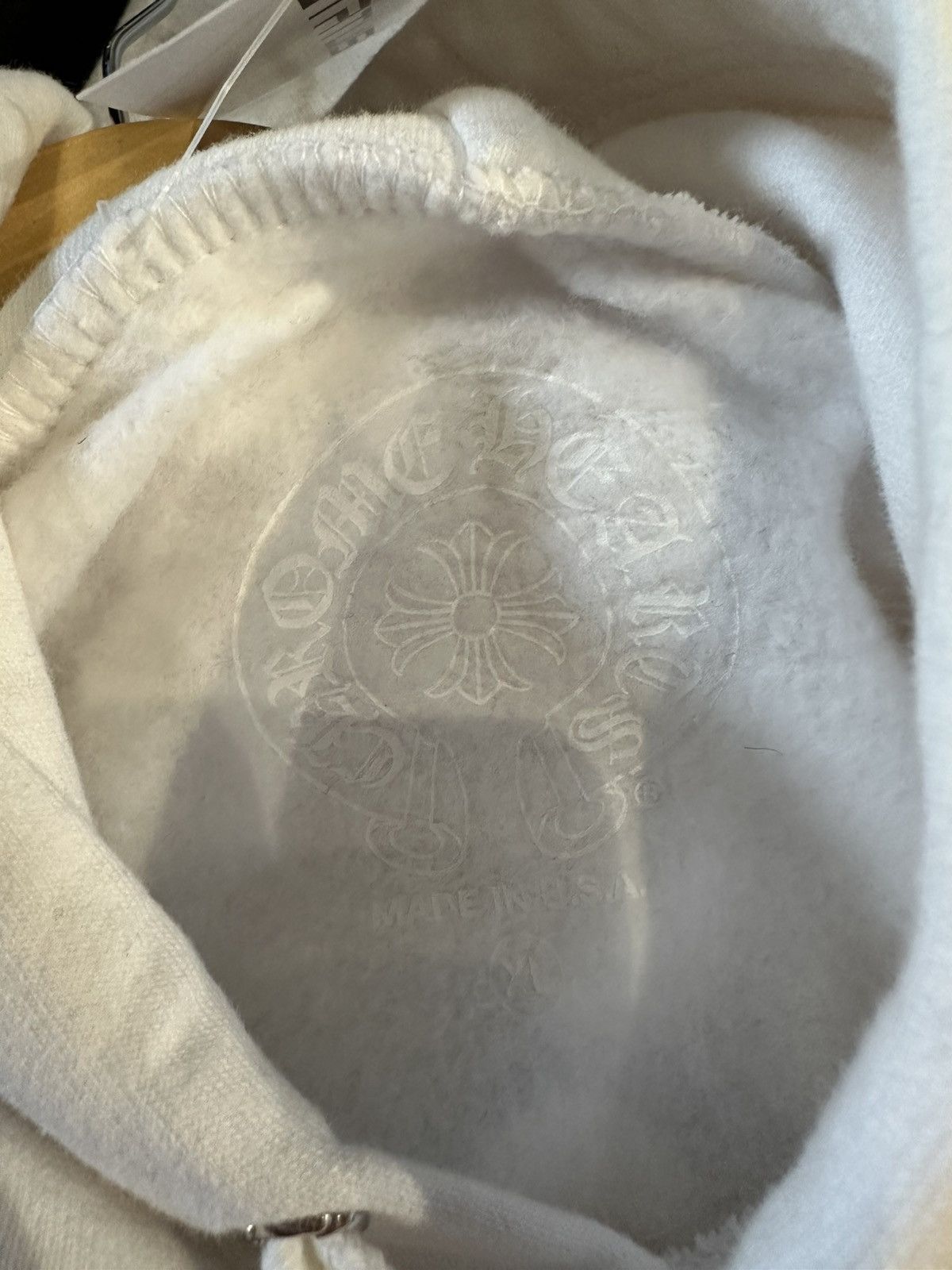 Chrome Hearts Chrome Hearts Rolling Stones White Hoodie Size US XL / EU 56 / 4 - 3 Thumbnail
