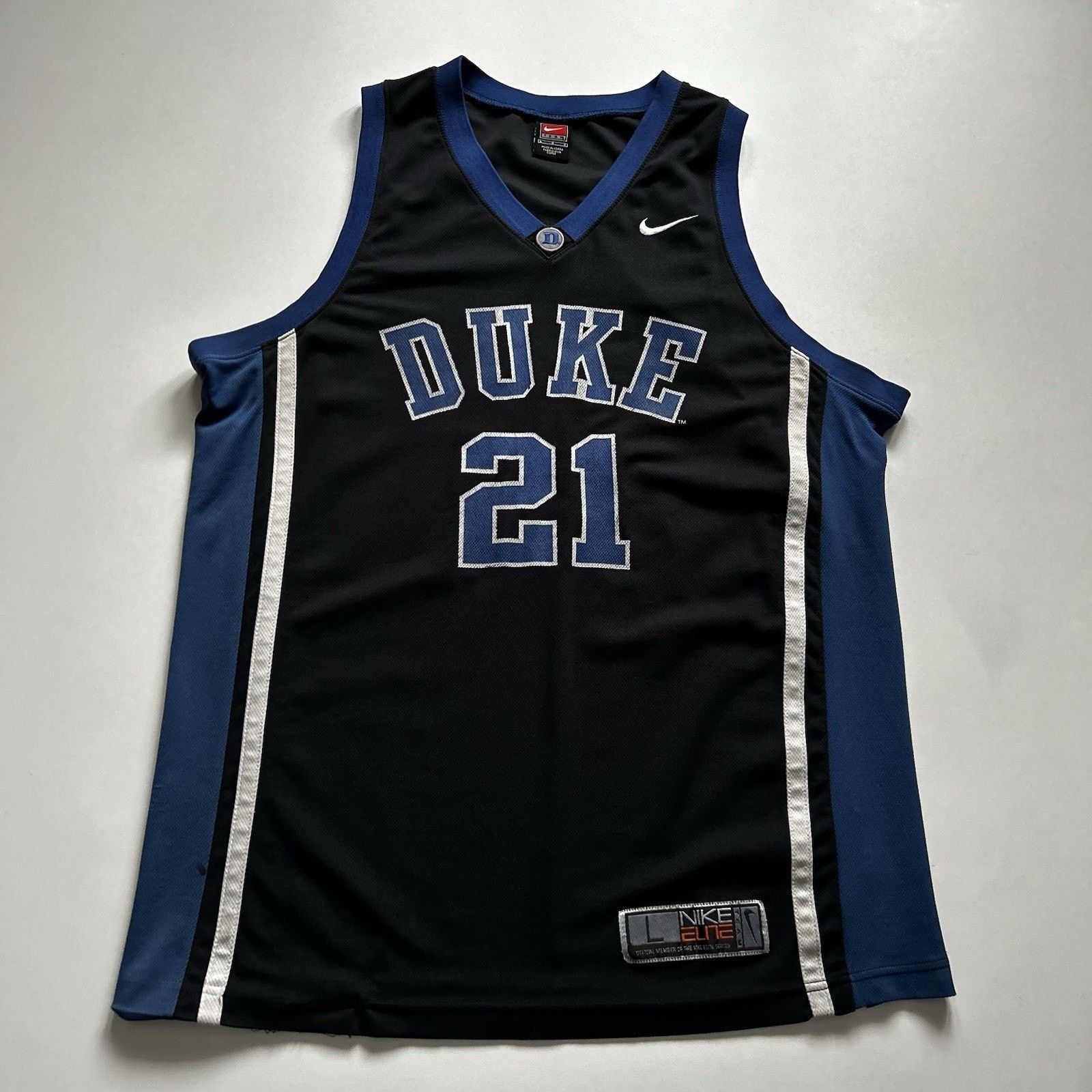 NCAA Vintage Duke Basketball Jersey Size Large Nike Y2K NCAA Rare Size US L / EU 52-54 / 3 - 1 Thumbnail
