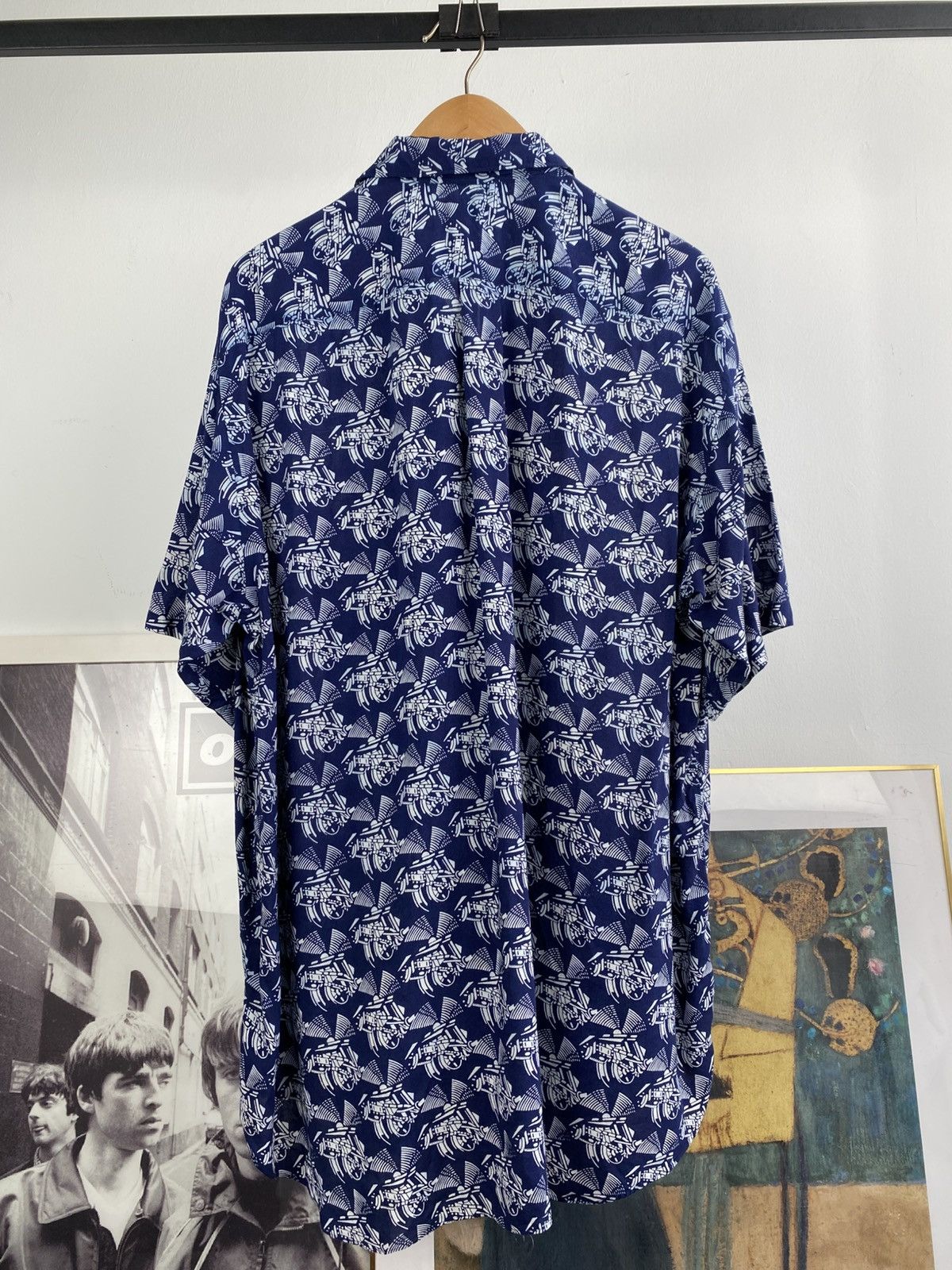 Comme des Garcons Homme Plus Vintage 90’s Comme des Garcons Homme plus Rayon Shirt Size US XL / EU 56 / 4 - 5 Thumbnail