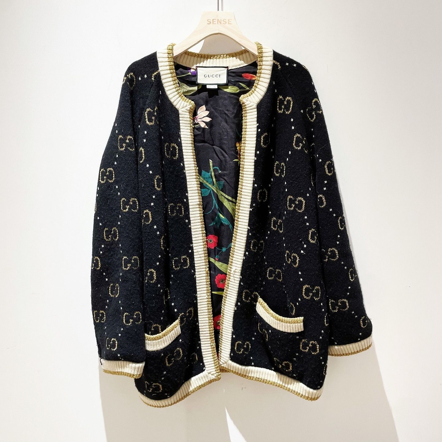 Gucci Gucci GG Wool Knit Cardigan Size S Size S / US 4 / IT 40 - 1 Thumbnail
