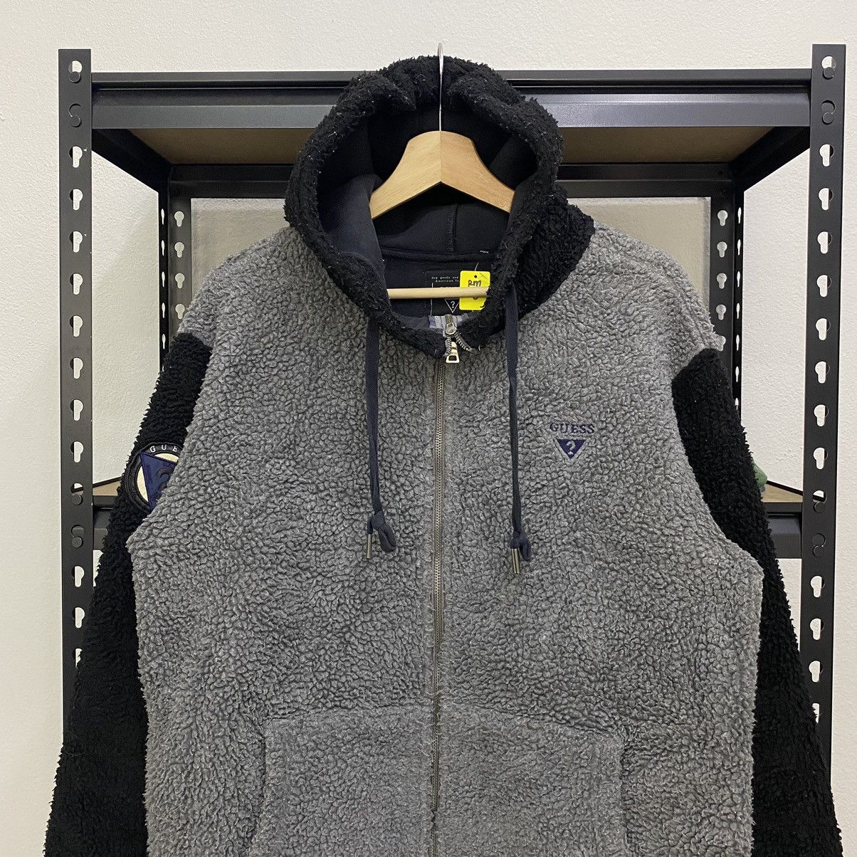 Designer × Guess × Vintage Guess Hoodie Sweatshirt Fleece Full Zip Size XL❗️ Size US XL / EU 56 / 4 - 2 Thumbnail