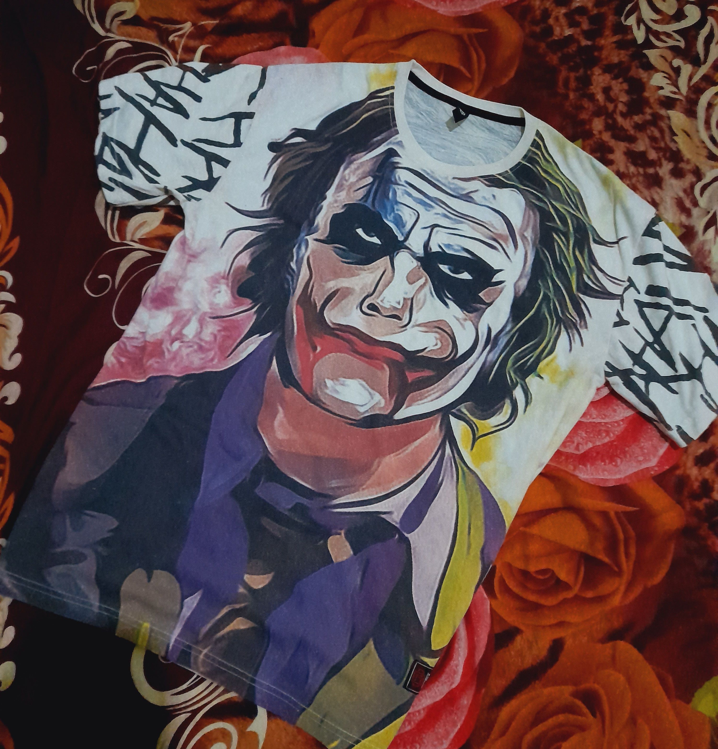 Japanese Brand Joker all over print 🔥Luxury tshirt🔥 Size US M / EU 48-50 / 2 - 2 Thumbnail