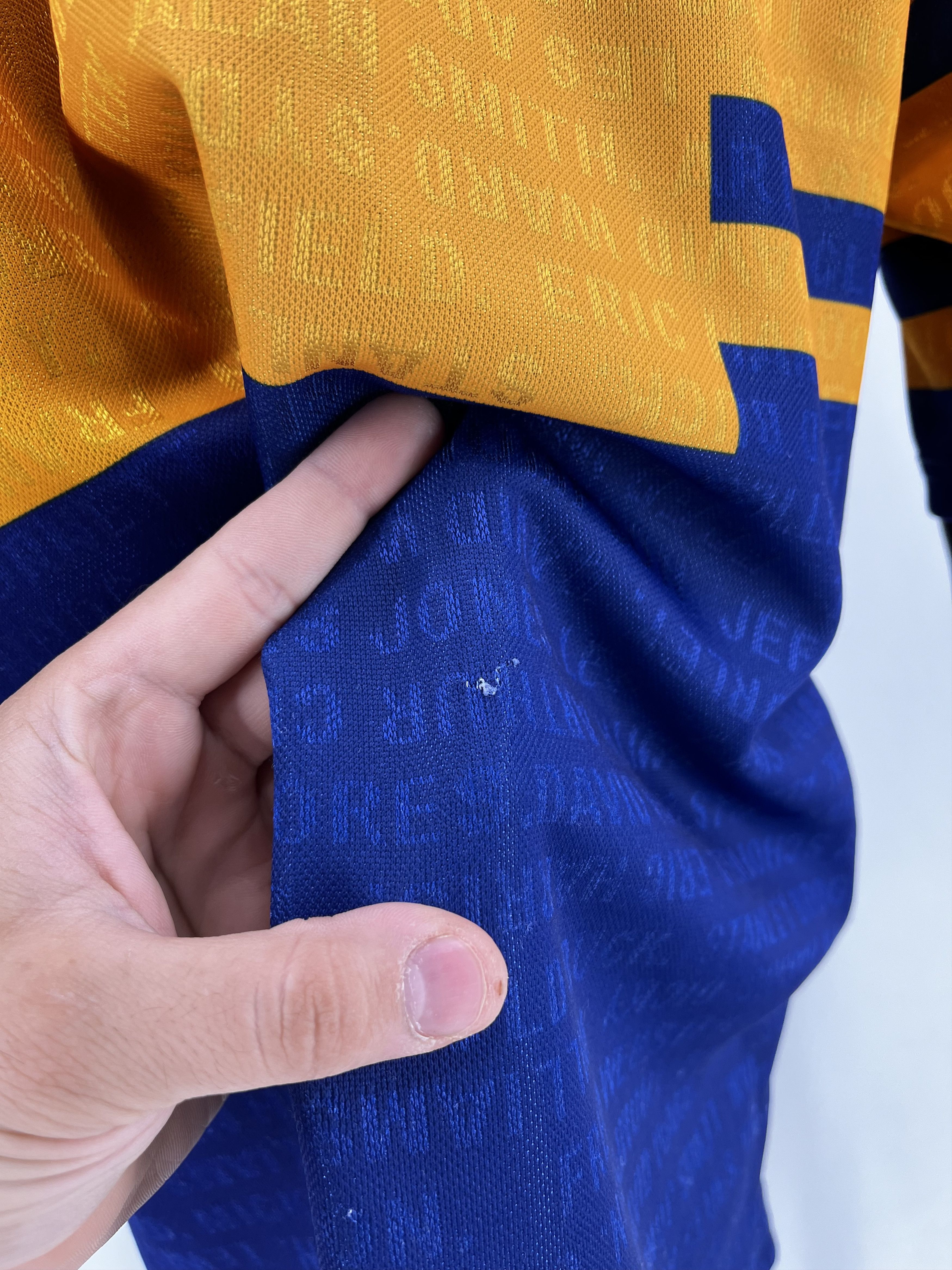 Asics × Vintage Vintage Leeds Rhinos Home Rugby Shirt Jersey ASICS Size US L / EU 52-54 / 3 - 12 Thumbnail