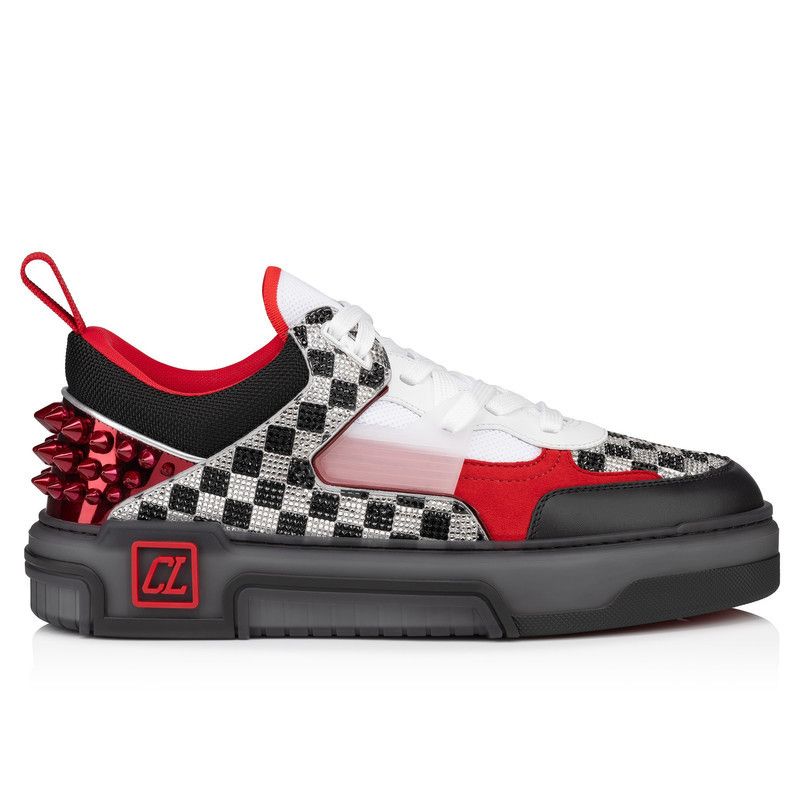 Christian Louboutin oc11z0126 Astroloubi Strass Sneakers in Multicolor Size US 10 / EU 43 - 2 Thumbnail