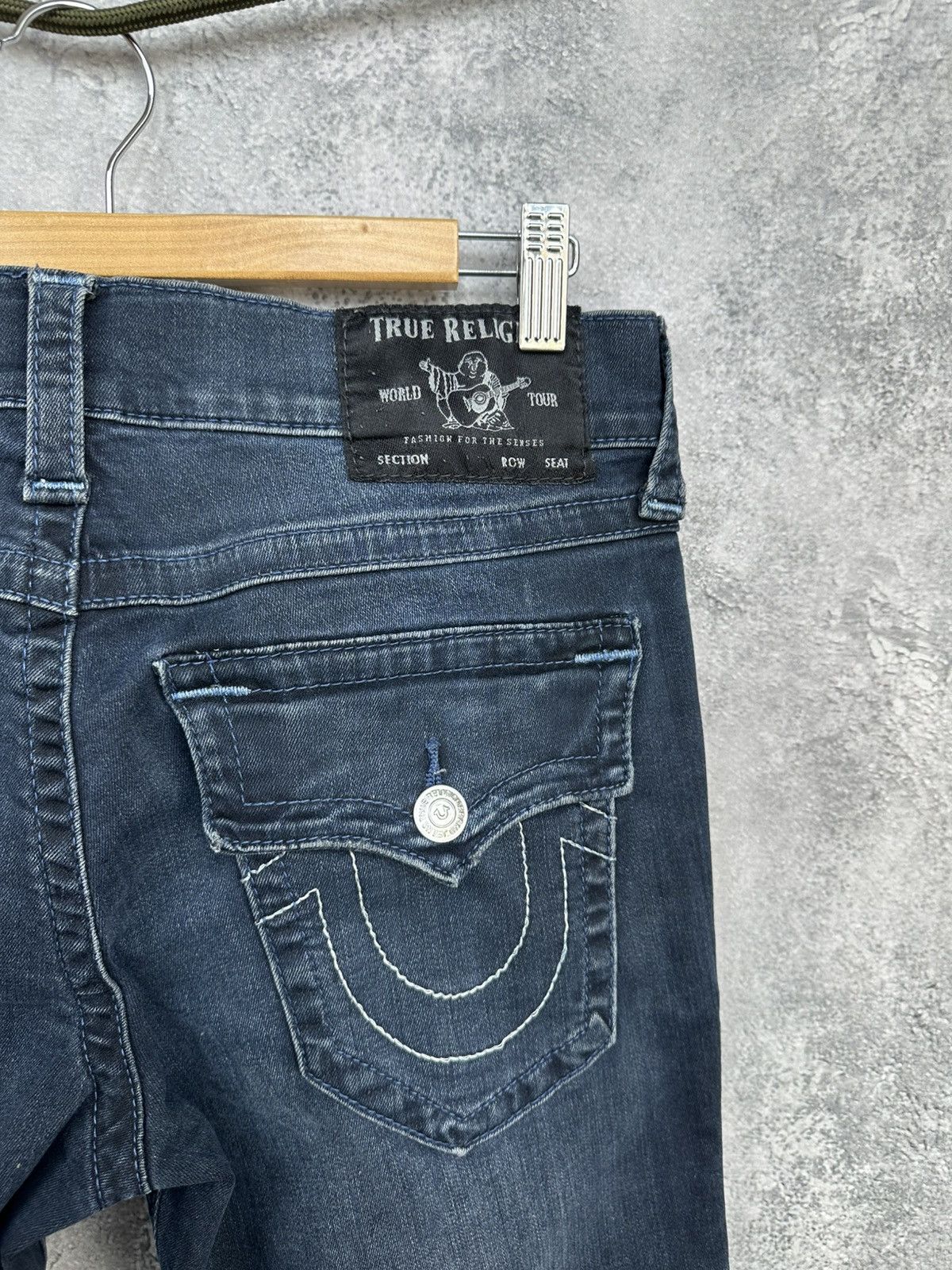 True Religion True Religion Geno Jeans Relaxed Slim Stretch Denim Pants Size US 30 / EU 46 - 11 Thumbnail