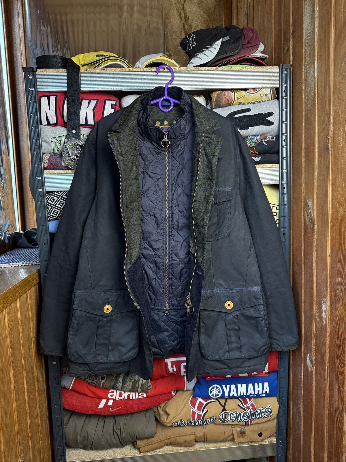 Barbour Vintage mens Barbour Wax jacket size XXL Size US XXL / EU 58 / 5 - 10 Thumbnail