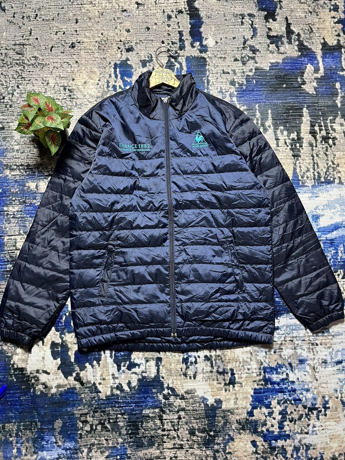 Vintage Vintage Le Coq Sportif France 1882 Puffer Jacket Grailed