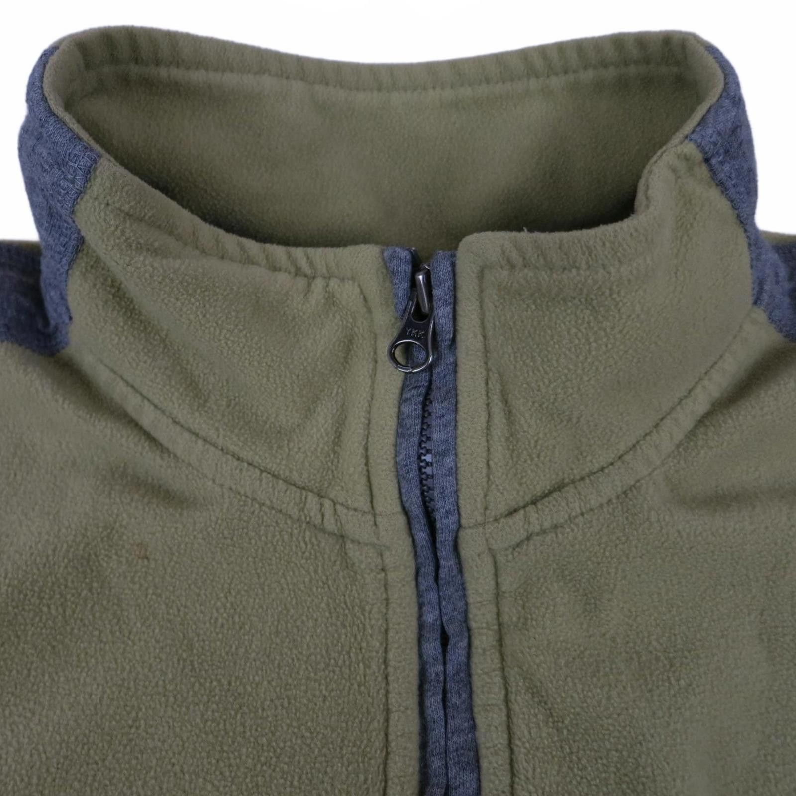 Eddie Bauer Eddie Bauer Green Gray Half-Zip Fleece Pullover Women's M Size M / US 6-8 / IT 42-44 - 3 Thumbnail