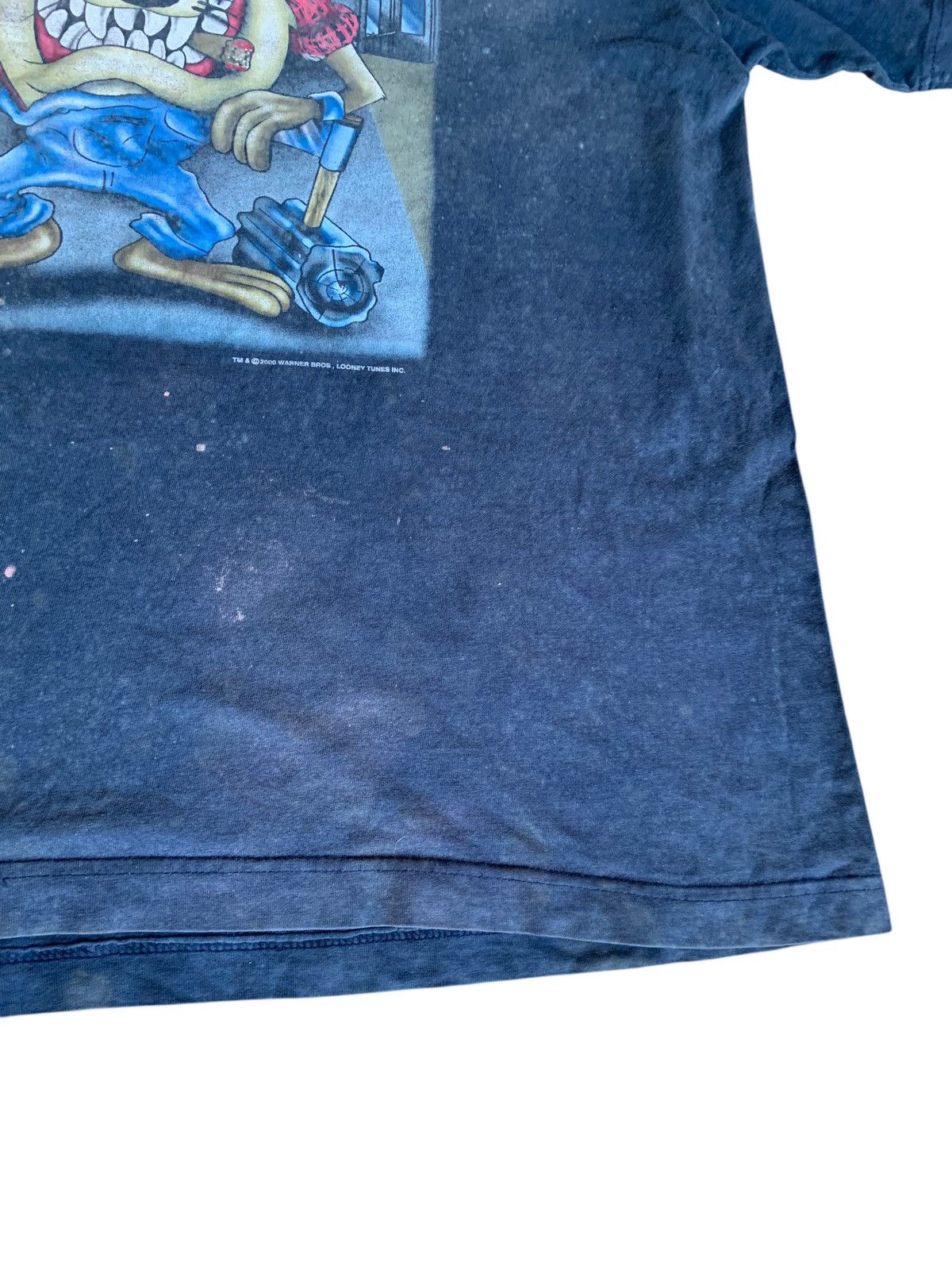 Japanese Brand × Kapital × Vintage VINTAGE SUNFADED TAZMANIAN LOONEY TUNES DISTRESSED SHIRT Size US XXL / EU 58 / 5 - 21 Thumbnail