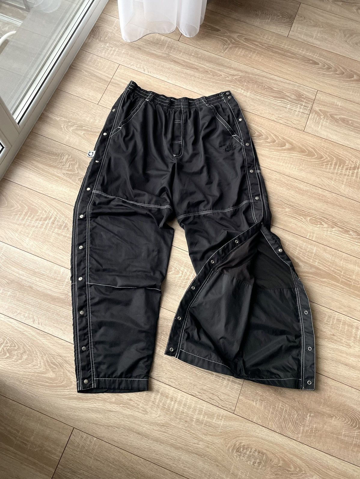 Nike Vintage Nike Challenge Court Agassi Tear Away Track Pants Size US 32 / EU 48 - 9 Thumbnail