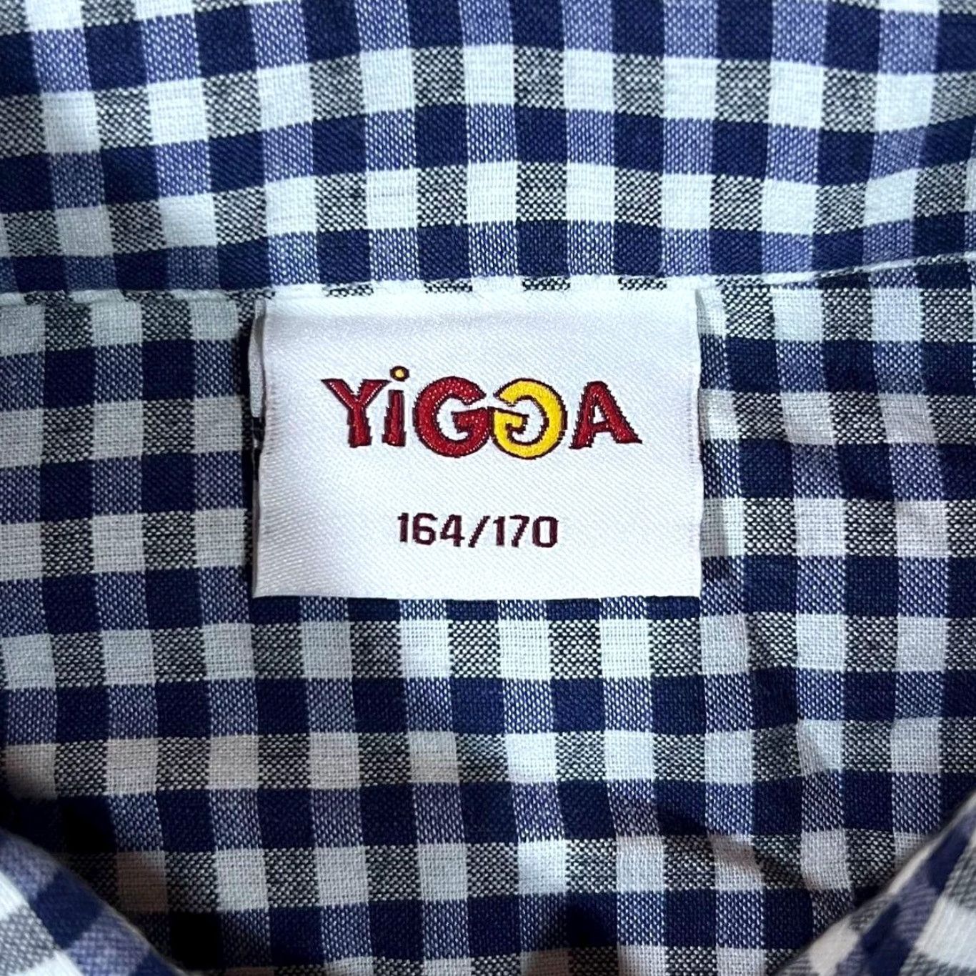 Vintage Vintage Yigga Cowboy Western Style Blue White Plaid Check Long Sleeve Shirt M Size US M / EU 48-50 / 2 - 4 Thumbnail