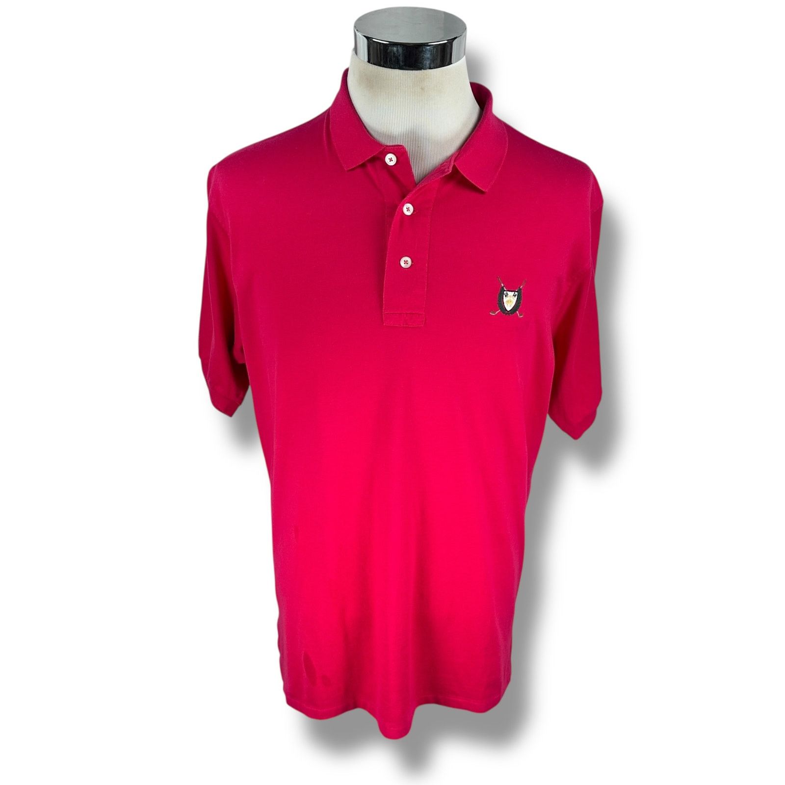 Brooks Brothers Brooks Brothers Country Club Golf Polo Shirt Vintage Pink L Size US L / EU 52-54 / 3 - 1 Thumbnail