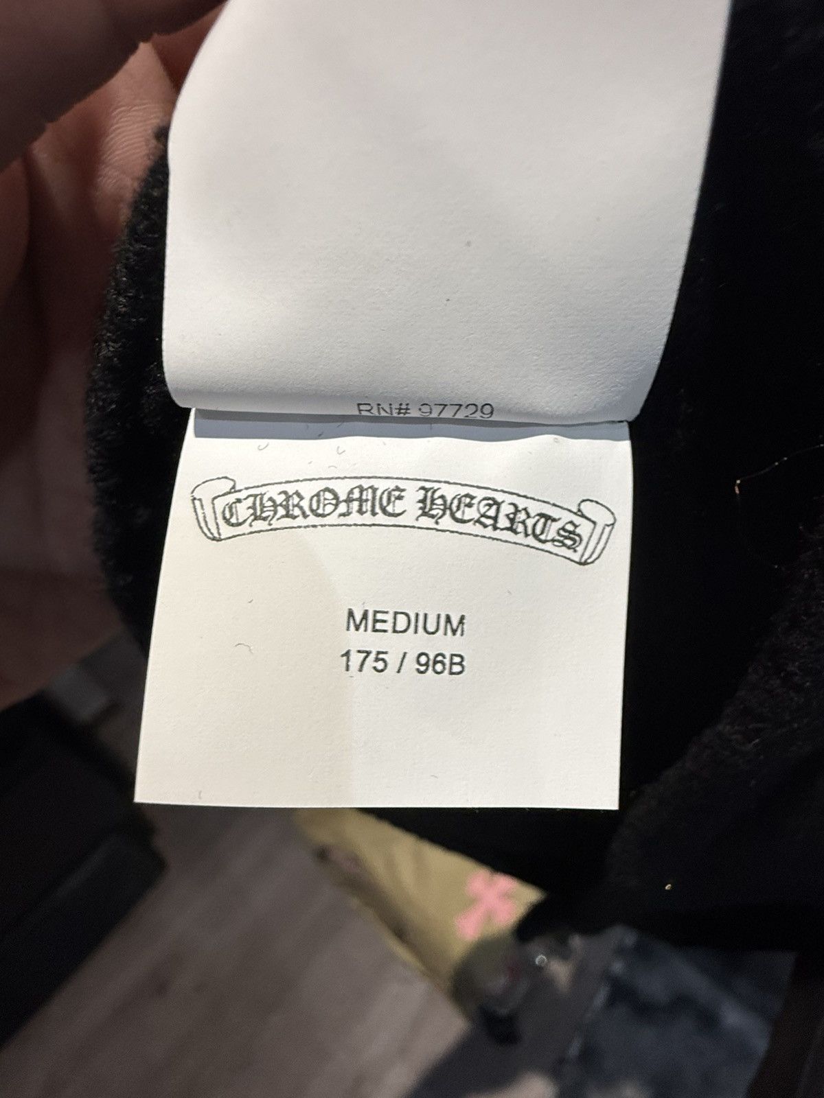 Chrome Hearts cashmere triple cross patch cardigan