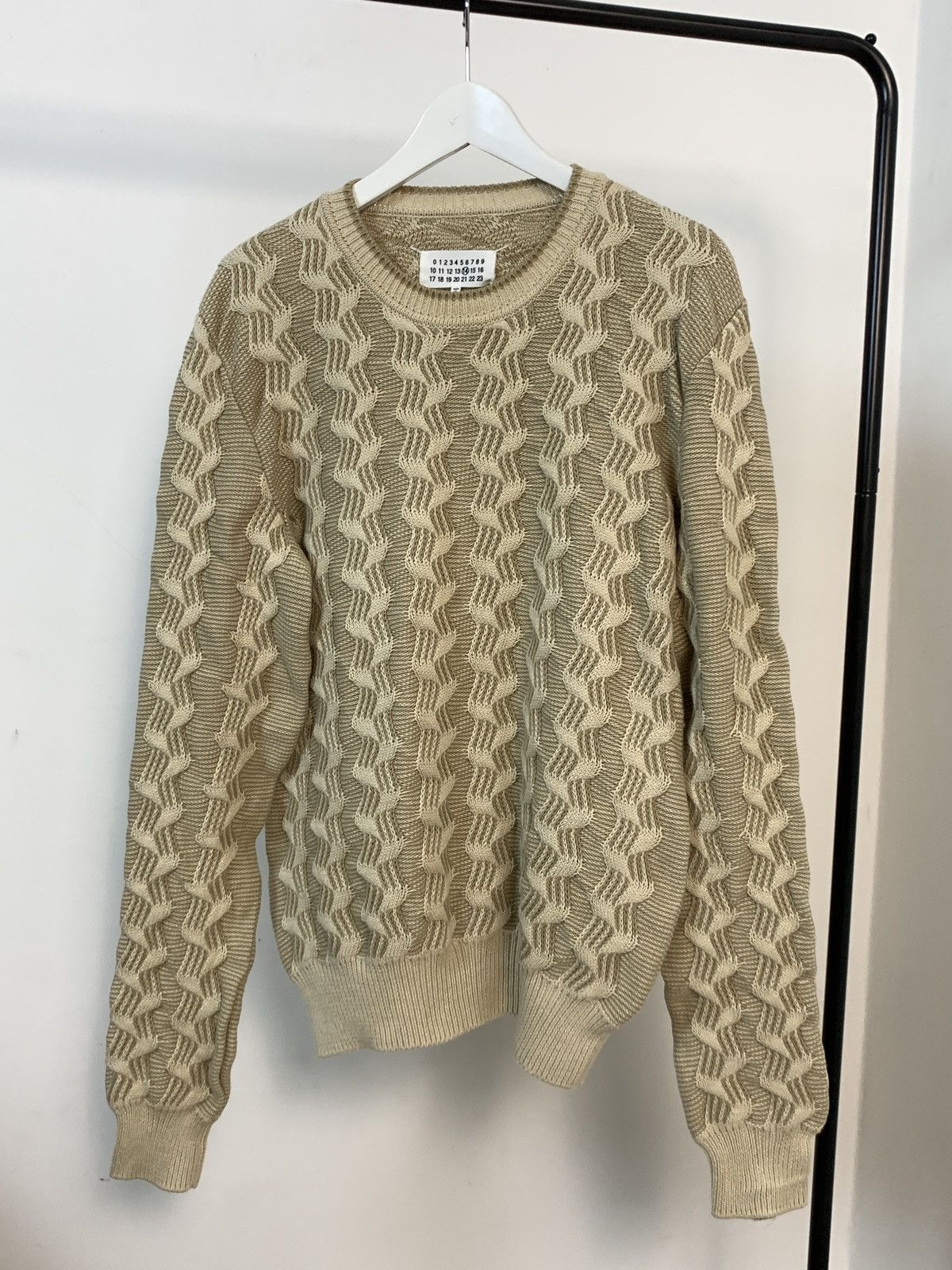 image of Maison Margiela Braid Sweater 2017, Men's (Size Large)