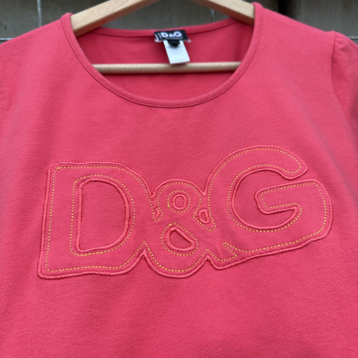 20471120 00s Rare Dolce Gabbana Cute Slim Logo T Shirt Japanese Japan Size S / US 4 / IT 40 - 8 Thumbnail