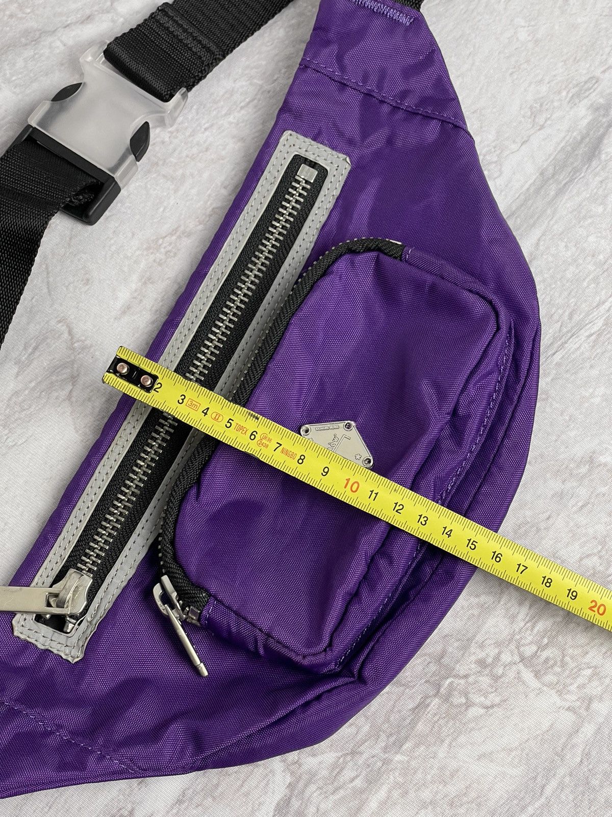 A-COLD-WALL* A-COLD-WALL* Logo Plaque Purple Crossbody Bag Size ONE SIZE - 15 Thumbnail