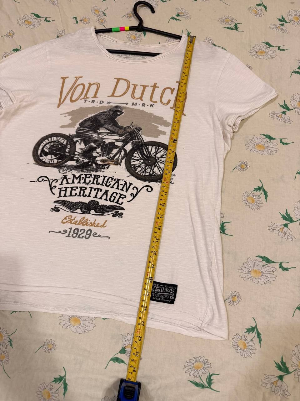 Von Dutch Von Dutch Motorcycle T-Shirt Long Sleeve Size US L / EU 52-54 / 3 - 5 Thumbnail