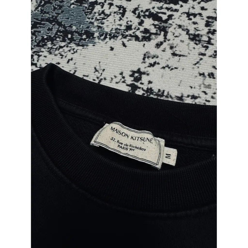 Maison Kitsune Maison Kitsune Sweatshirt Black Size M Size US M / EU 48-50 / 2 - 4 Thumbnail
