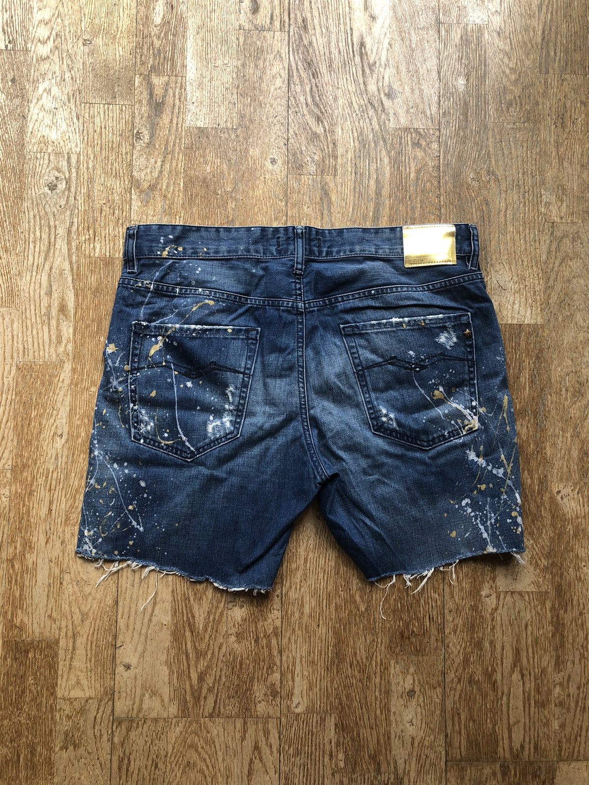 Replay REPLAY GRACELLY VINTAGE DENIM SHORTS Size US 34 / EU 50 - 2 Thumbnail