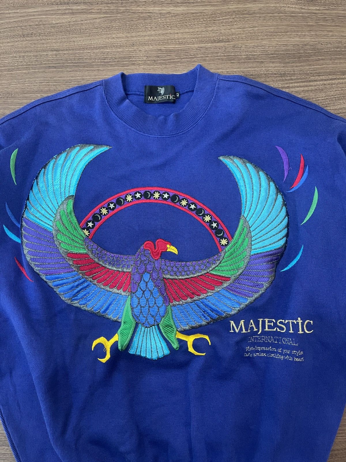 Japanese Brand Very rare vintage MAJESTIC BY J.OSAWA & CO.,LTD Size US L / EU 52-54 / 3 - 2 Thumbnail