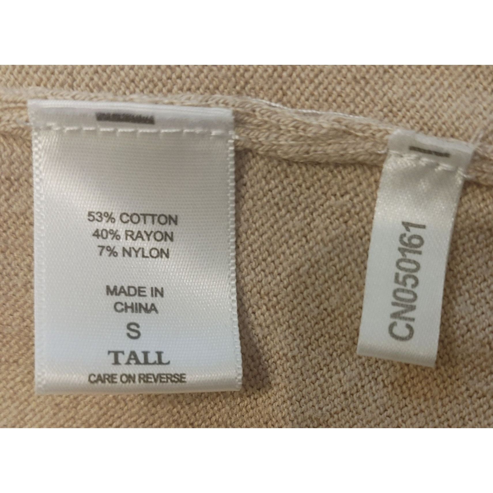 Other New York & Company 7th Avenue Design Studio Beige Button Up Size S / US 4 / IT 40 - 4 Thumbnail
