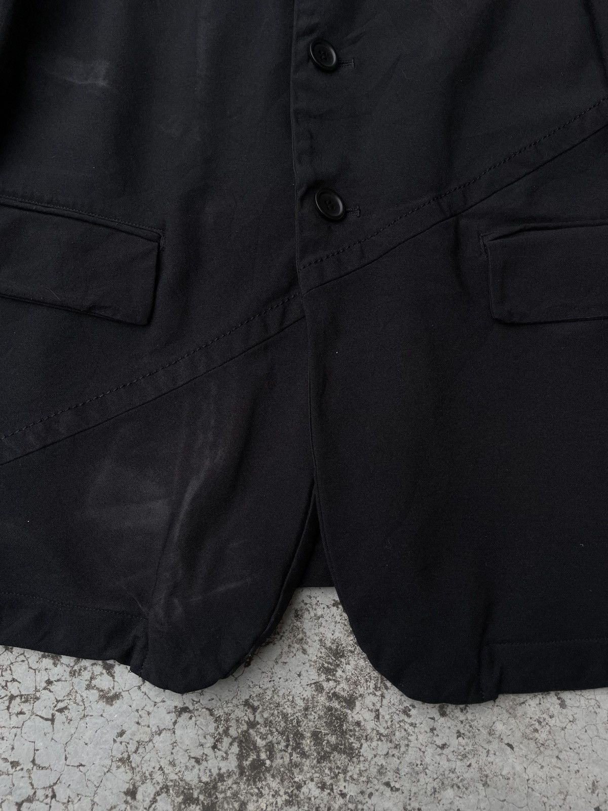 Comme des Garcons Vintage 90's Comme Des Garcons Black Blazzer Size US M / EU 48-50 / 2 - 9 Thumbnail