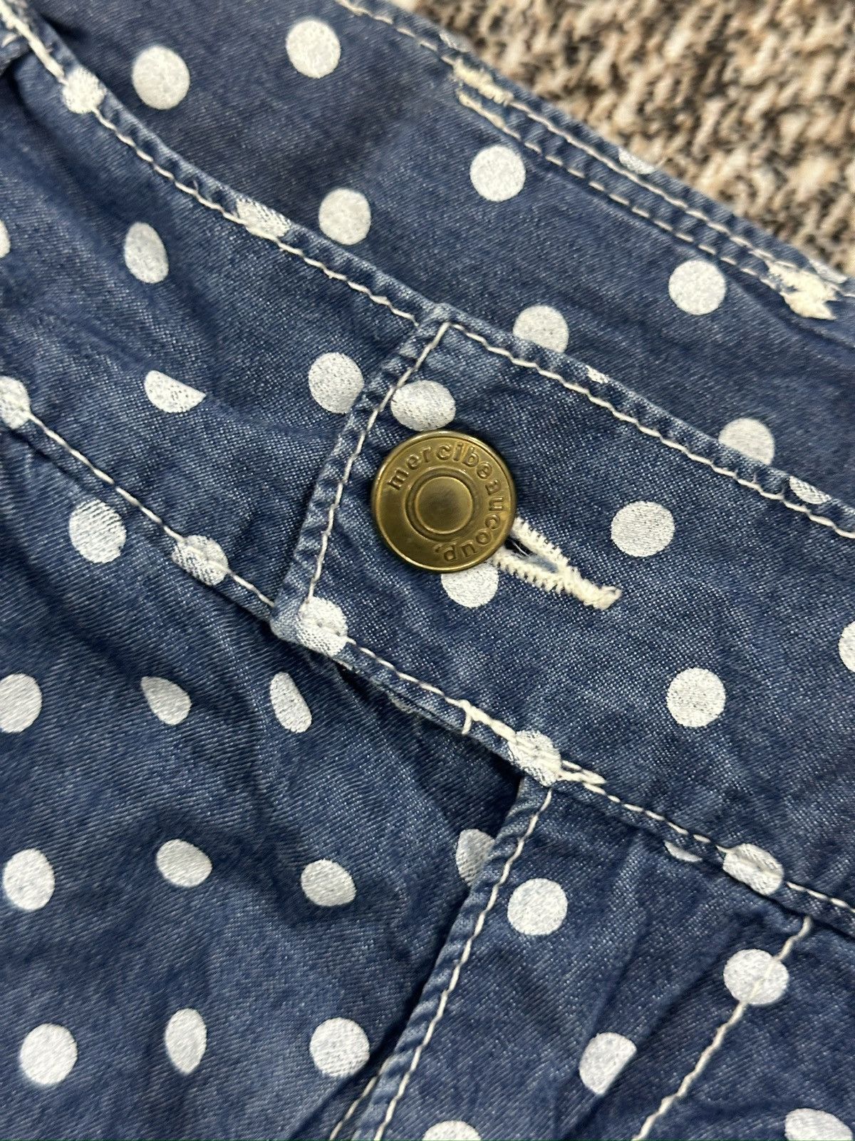 Issey Miyake × Japanese Brand × mercibeaucoup Jevous Enprie by Issey Miyake High Rise Polkadot Pants Size US 30 / EU 46 - 5 Thumbnail