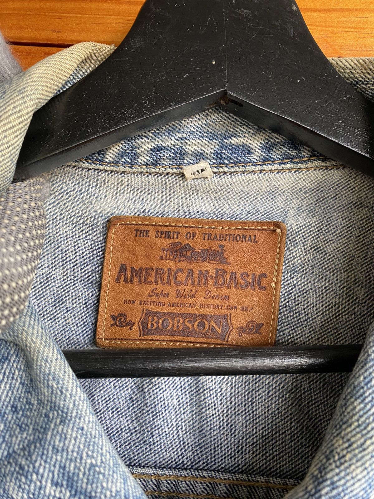 Vintage Vintage Bobson American Basic Acid Wash Denim Jacket 80s–90s Size US XL / EU 56 / 4 - 10 Thumbnail