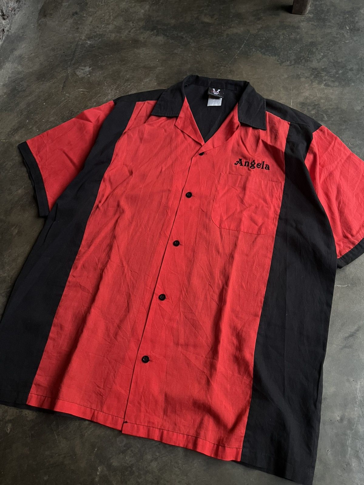 Japanese Brand VINTAGE HILTON BOWLING SHIRTS RETRO ANGELA BOTTON UPS Size US XL / EU 56 / 4 - 3 Thumbnail