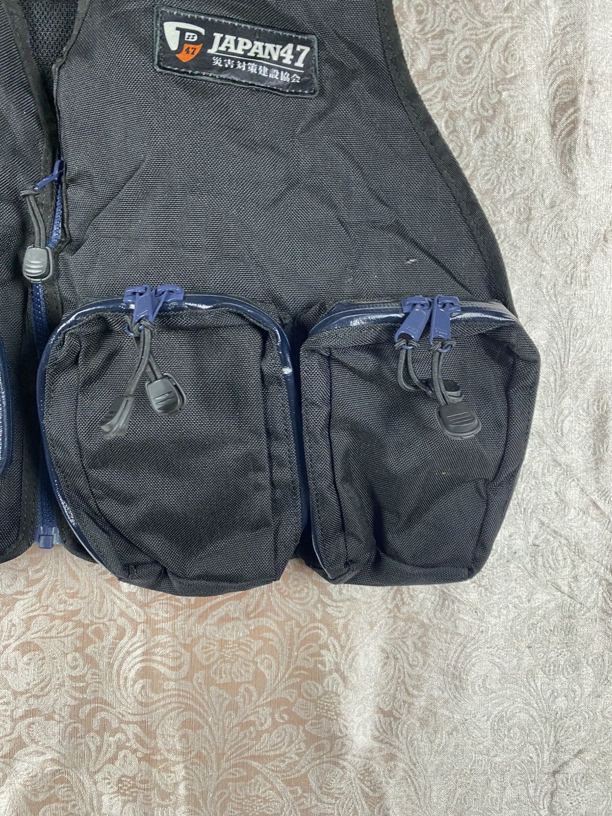 Japanese Brand Vintage Japan47 Tactical Utility Vest Nakane Multi Pocket Size US M / EU 48-50 / 2 - 8 Thumbnail