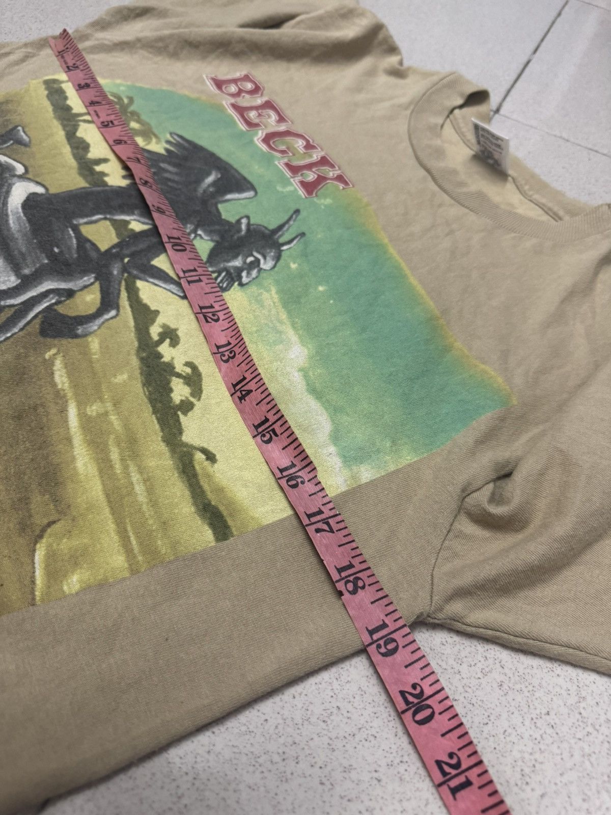 Band Tees 1996 BECK DEVILS HAIRCUT ALBUM COVER SHIRT Size US M / EU 48-50 / 2 - 2 Thumbnail