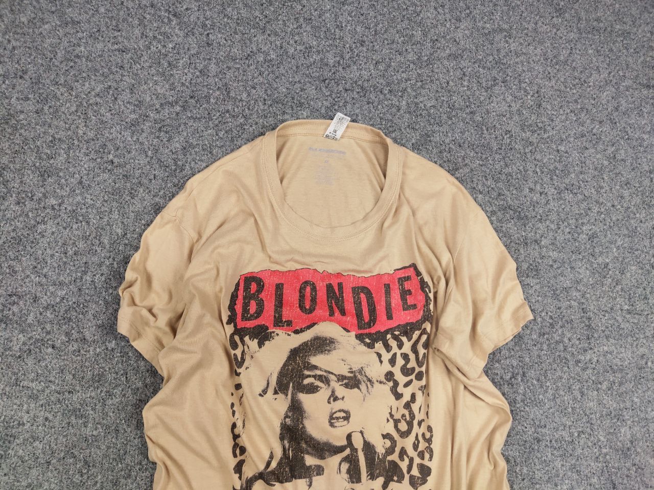Other Vintage Blondie Hysteric Glamour Style Beige T shirt Y2K Size US M / EU 48-50 / 2 - 4 Thumbnail