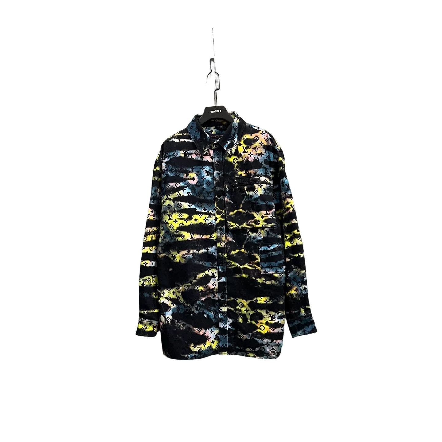 Louis Vuitton Louis Vuitton Monogram Tie-Dye Denim Shirt Size XXL Size US XXL / EU 58 / 5 - 1 Thumbnail